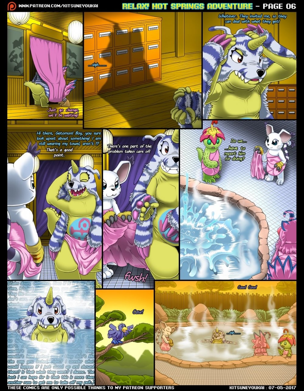 Relax! Hot Springs Adventure porn comic picture 6