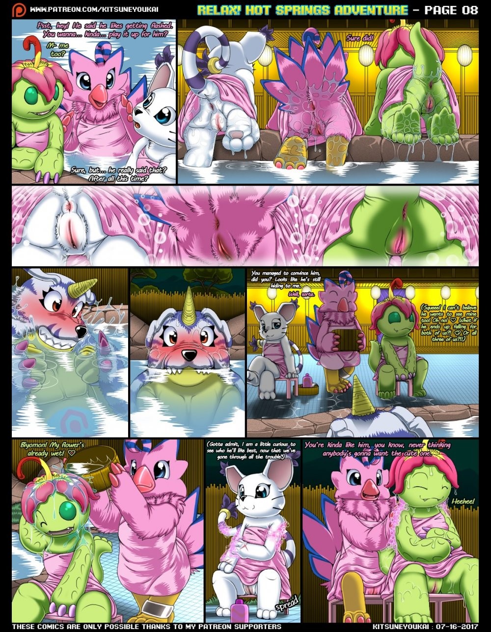 Relax! Hot Springs Adventure porn comic picture 8
