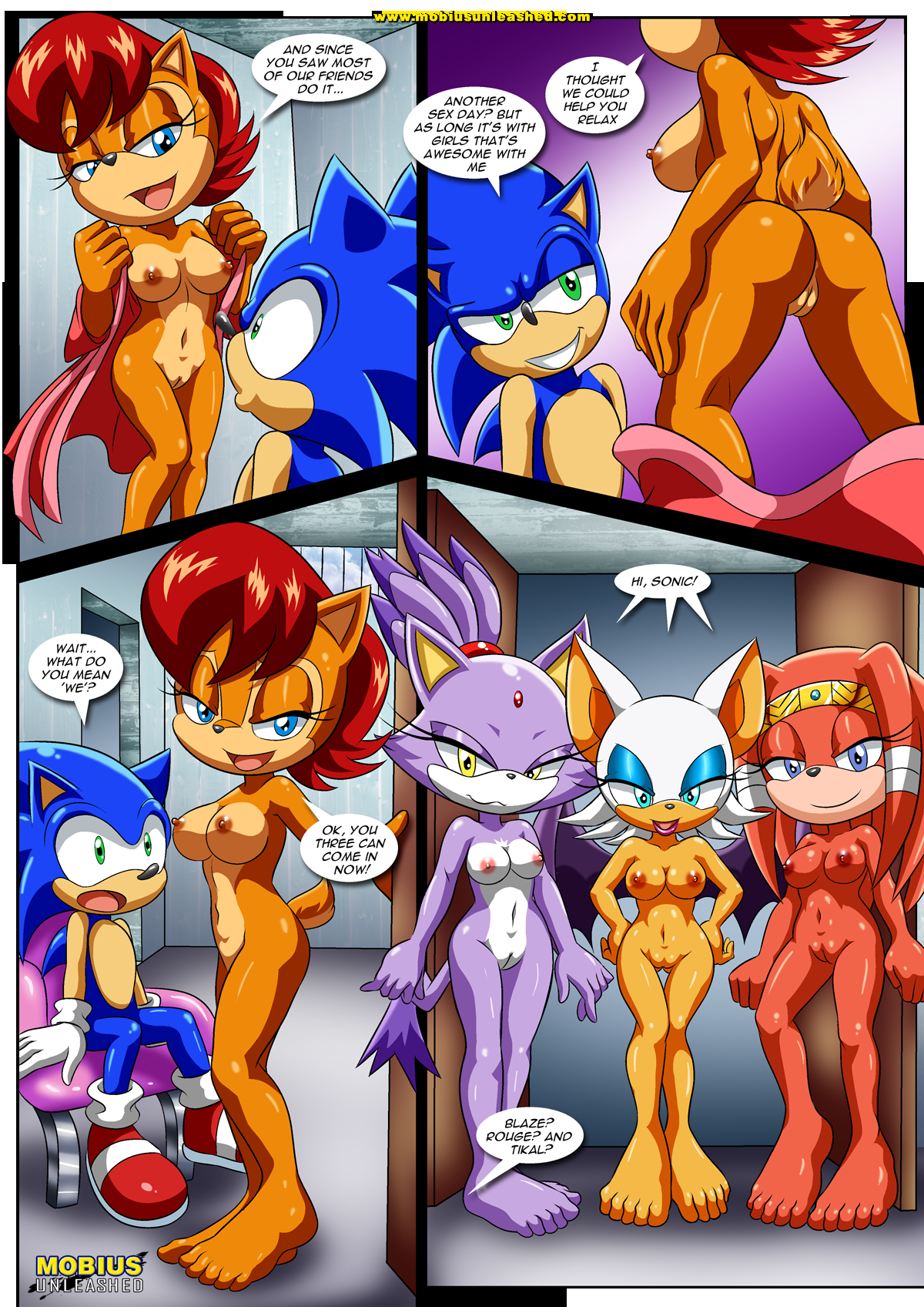 Relaxation After a Tiring Day porn comic picture 3