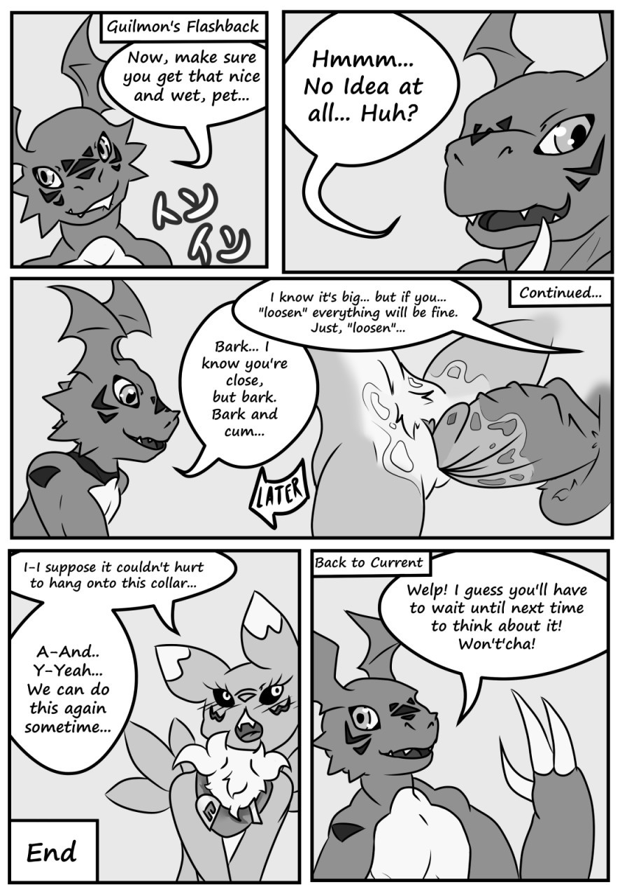Renamon's Collar porn comic picture 9