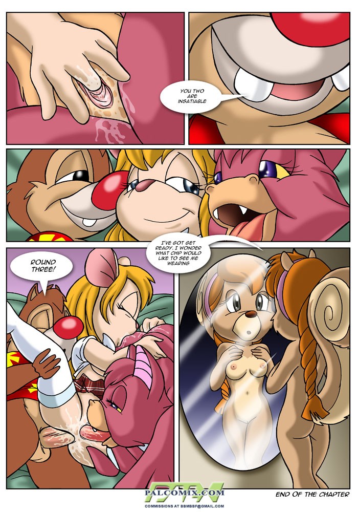 Rescue rodents 2 - Bats and Chipmunks and Mousettes, Oh My! porn comic picture 13
