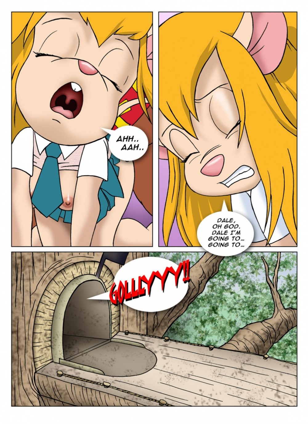 Rescue Rodents - Gadgets Bet Gadgets Bum porn comic picture 10