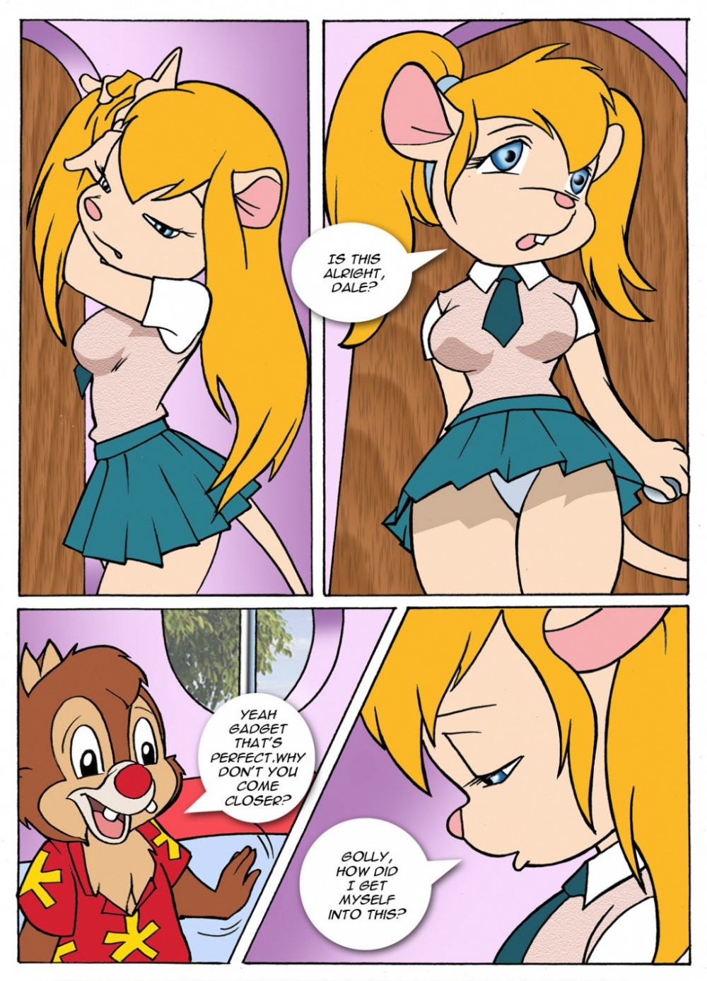 Rescue Rodents - Gadgets Bet Gadgets Bum porn comic picture 2