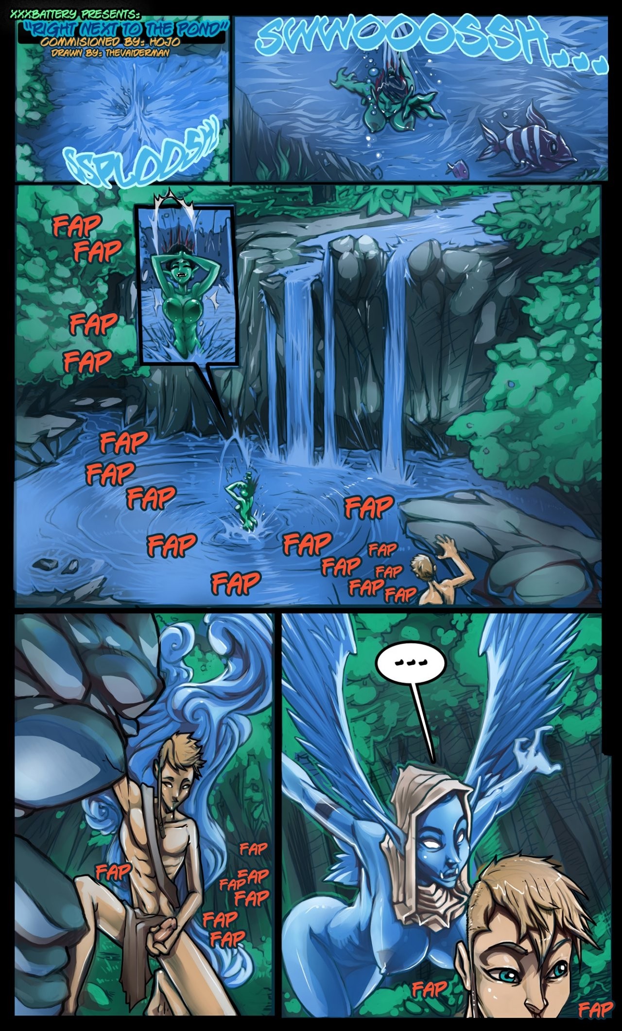 Right Next To The Pond porn comic picture 2