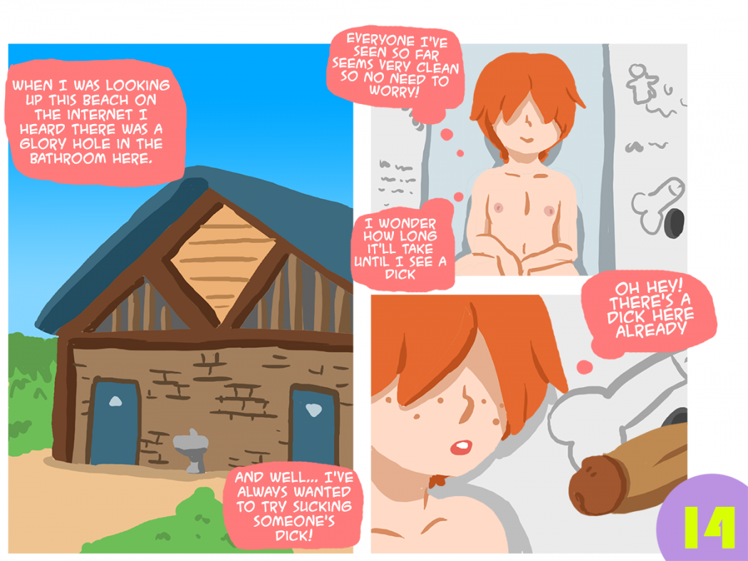 Robin's Day at the Beach porn comic picture 15