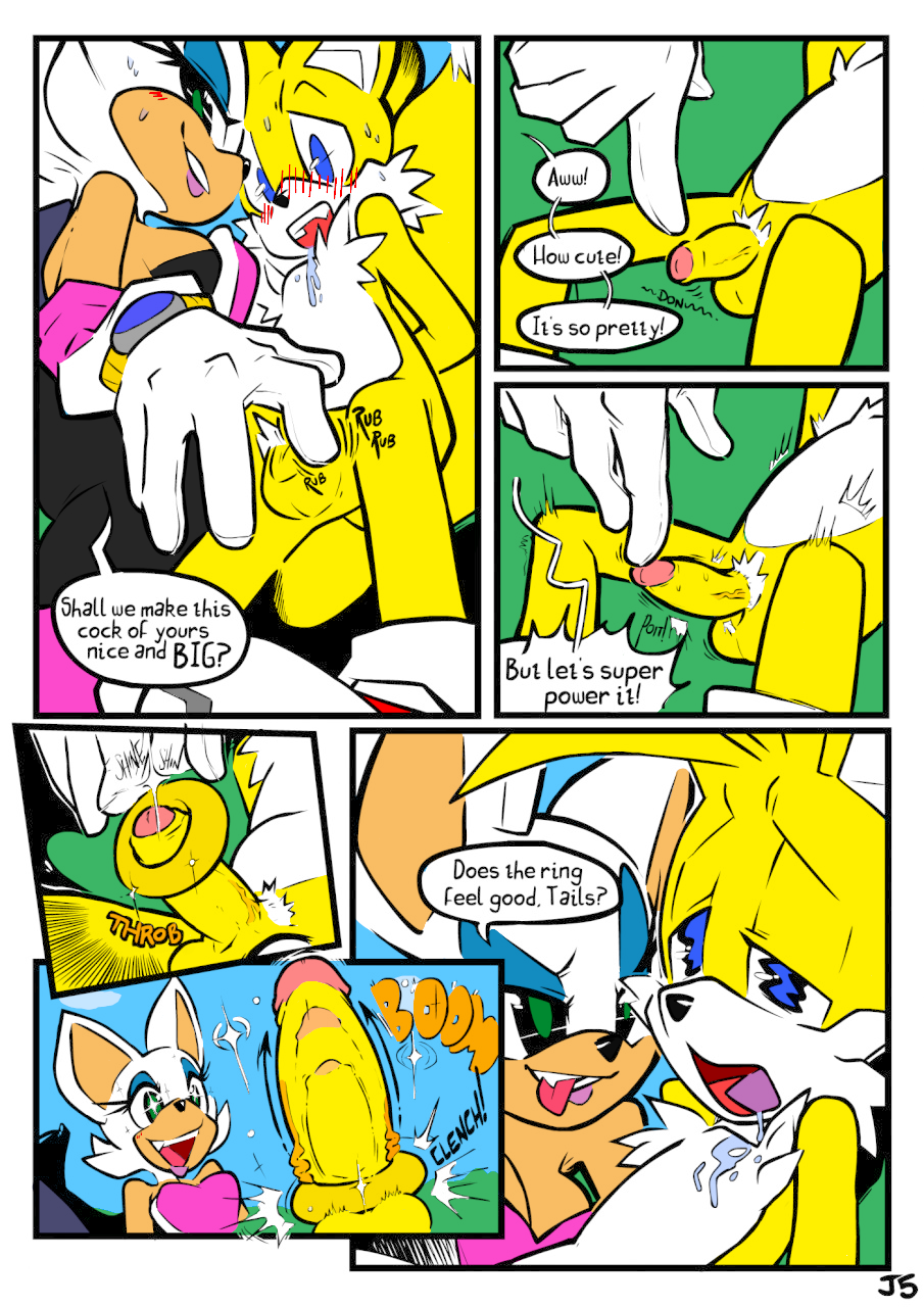 Rouge vs Tails porn comic picture 5