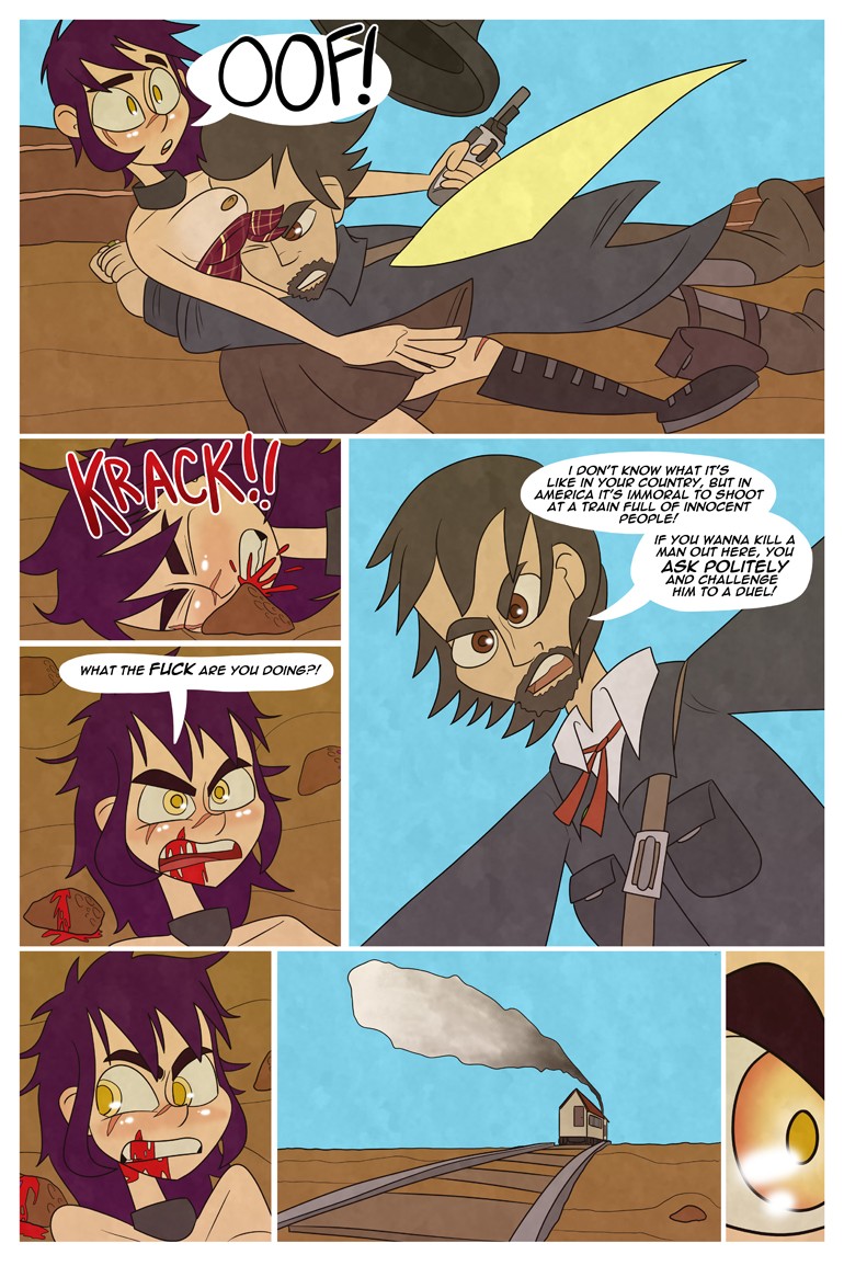 Saloon porn comic picture 10