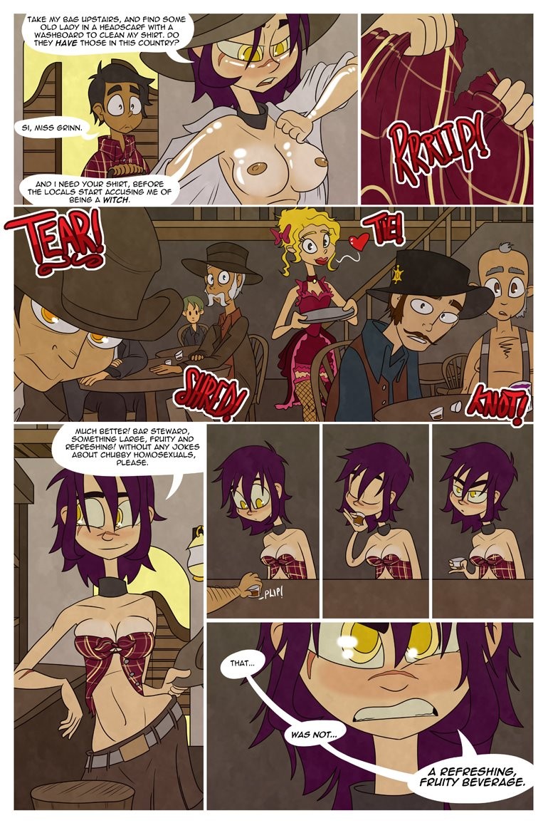 Saloon porn comic picture 4