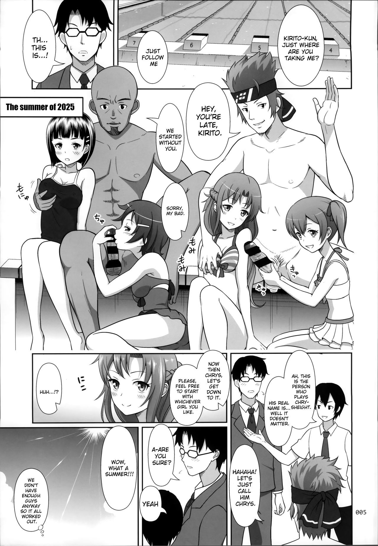 SAO no Usuusu na Ehon Buatsui hentai manga picture 2