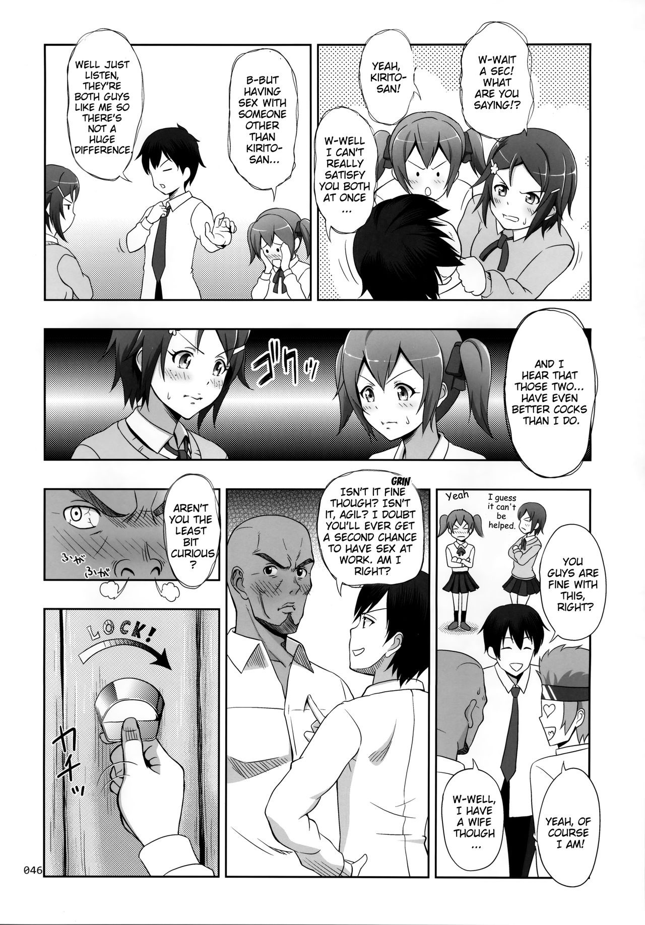 SAO no Usuusu na Ehon Buatsui hentai manga picture 43