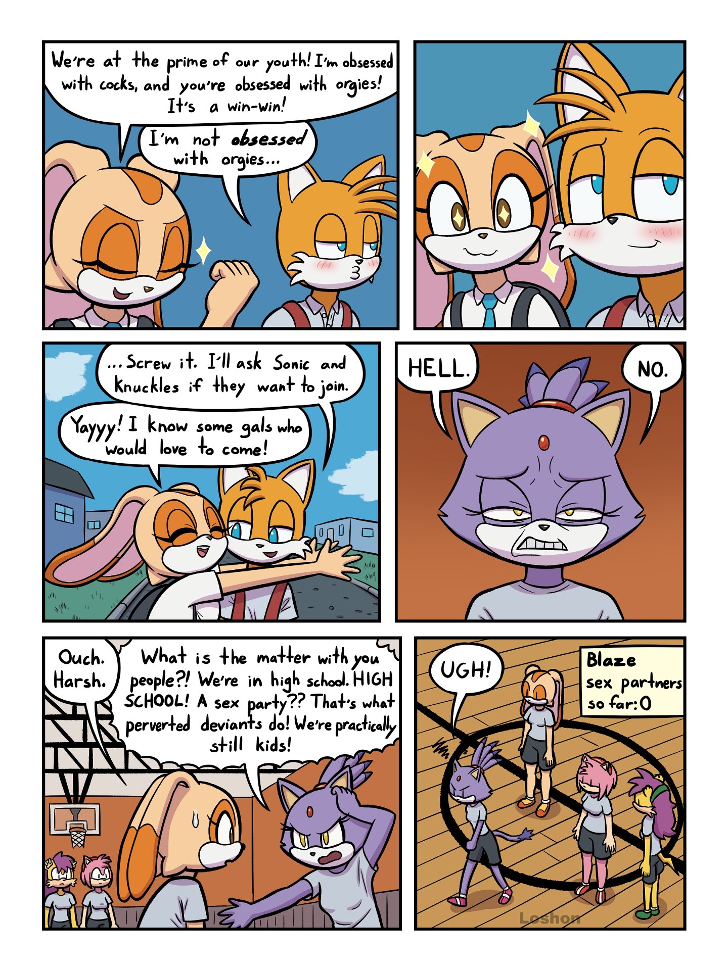 Senior Skip Day porn comic picture 7