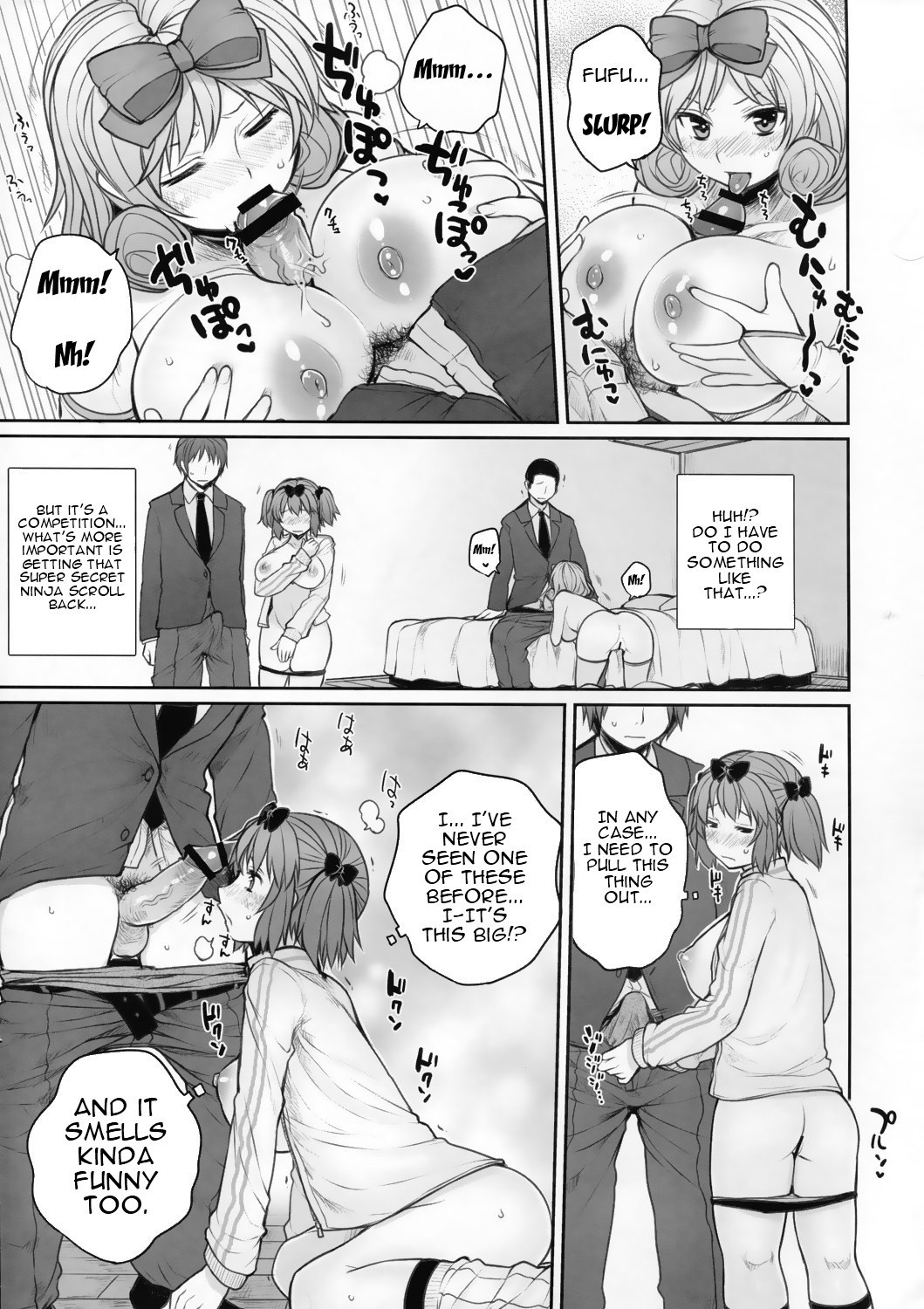 Senran Chichi Ninmai 2 - Hibari Tai Haruka no Maki hentai manga picture 8