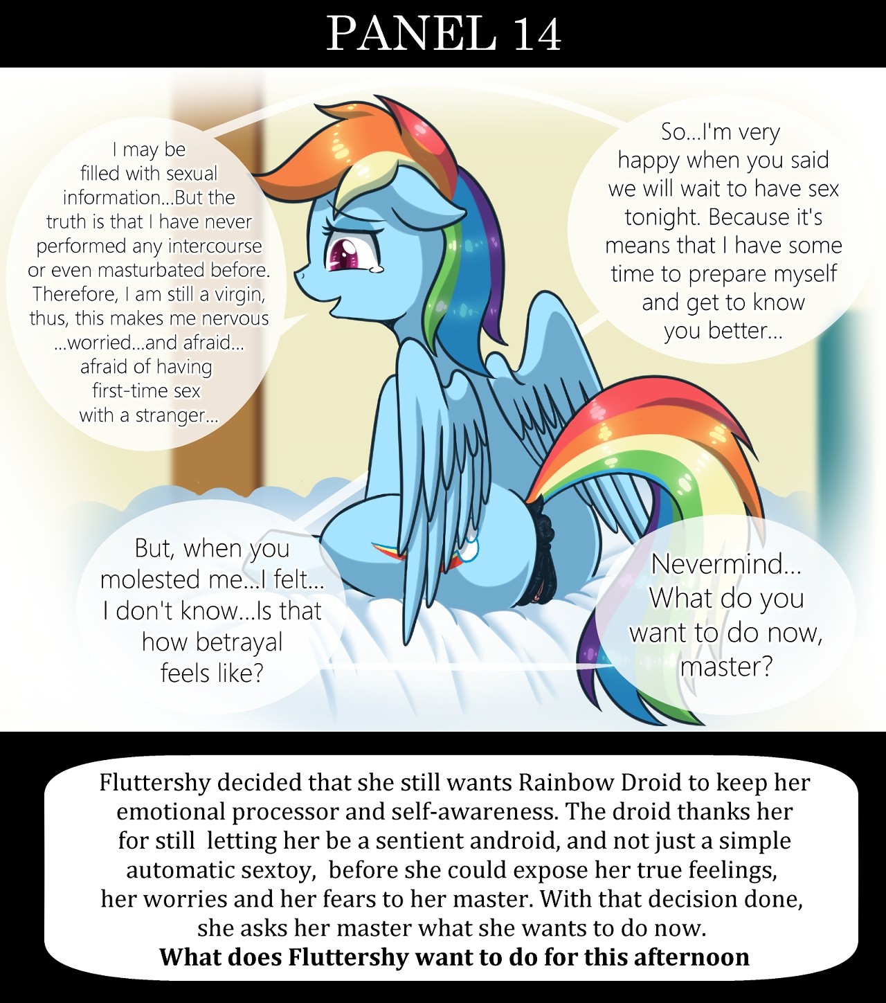 Sexandroid porn comic picture 14