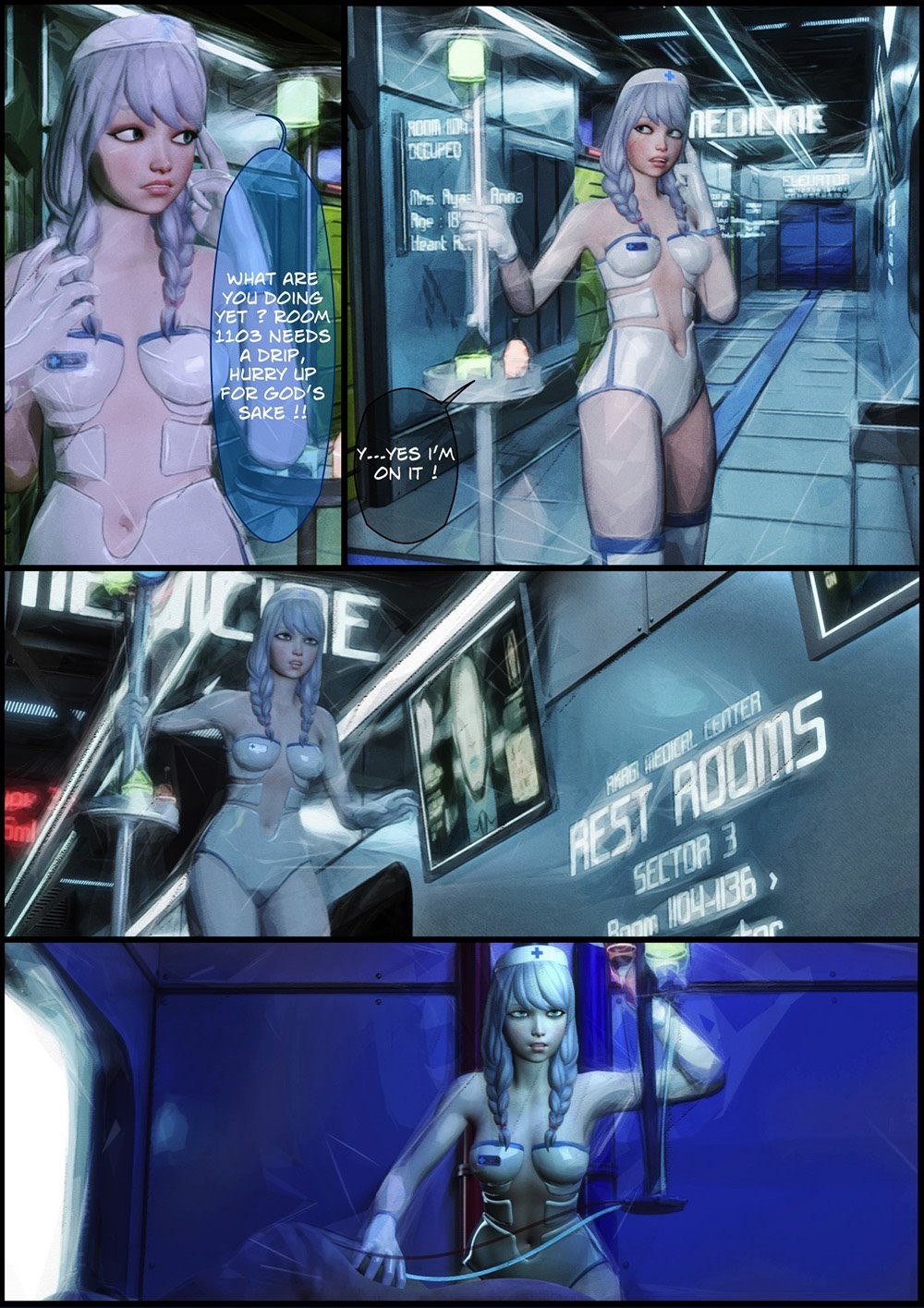 Sexpunk porn comic picture 6