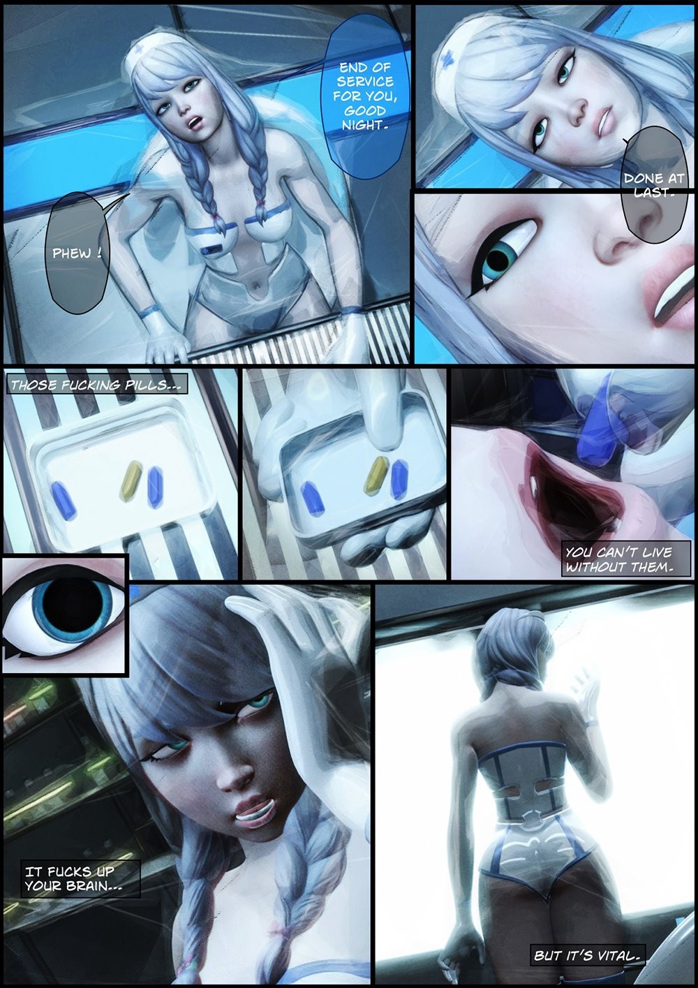 Sexpunk porn comic picture 8