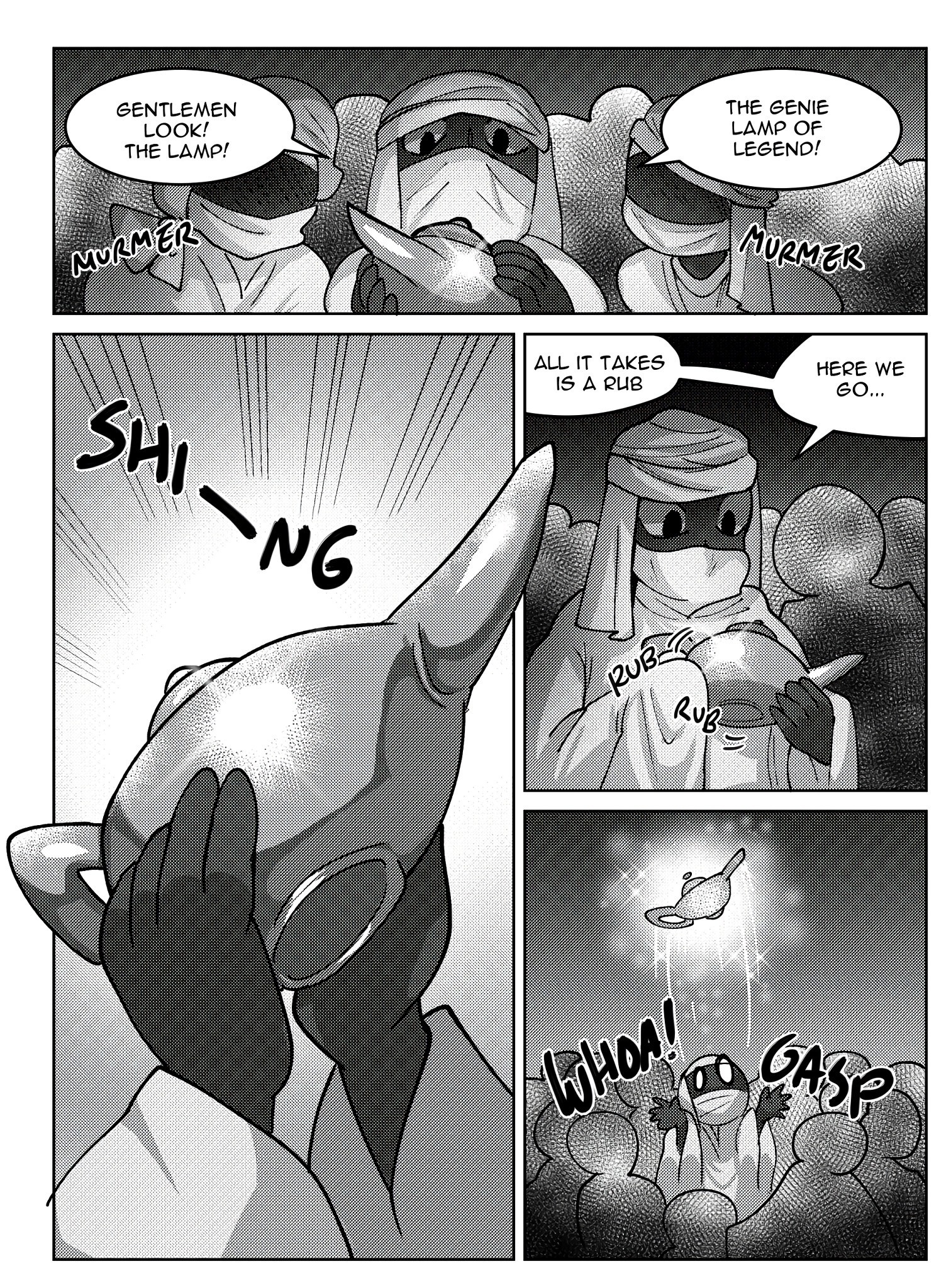 Shantae and the Three Wishes hentai manga picture 3