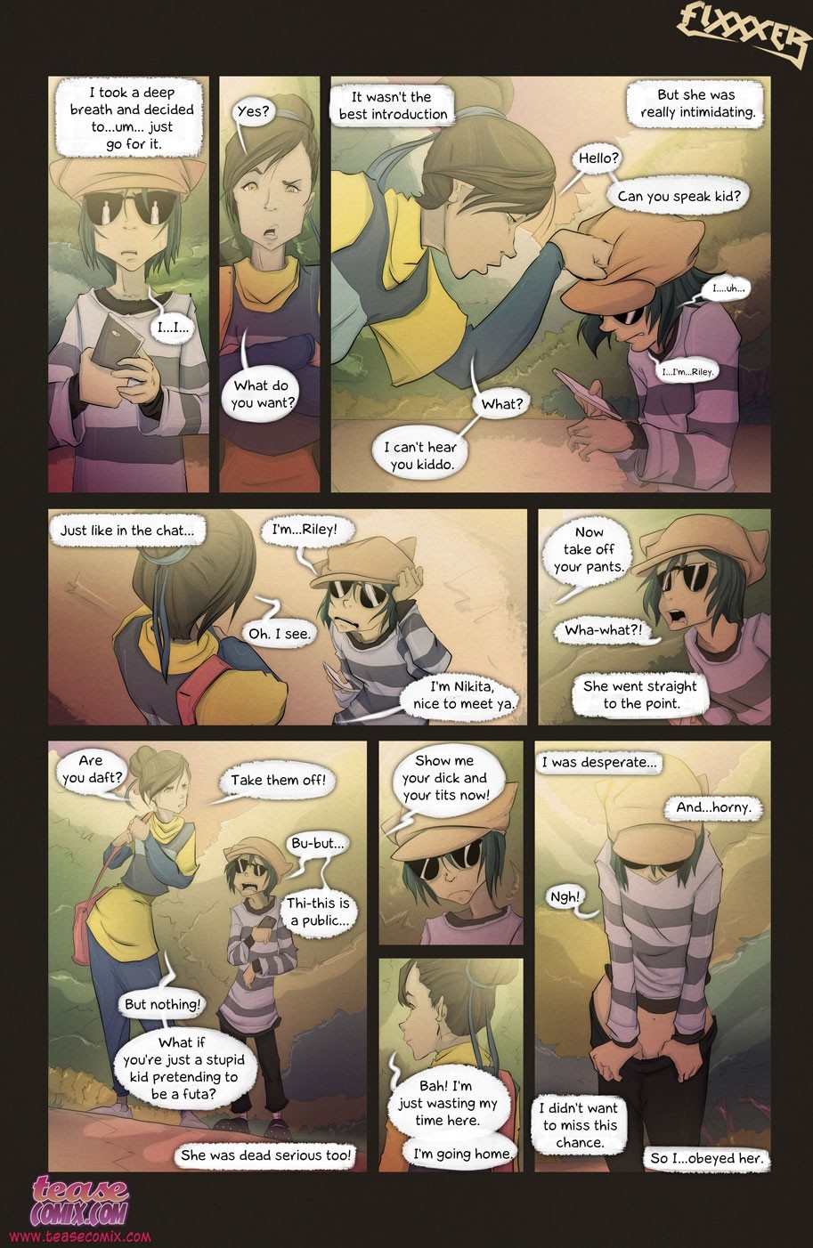 She Is Riley porn comic picture 8