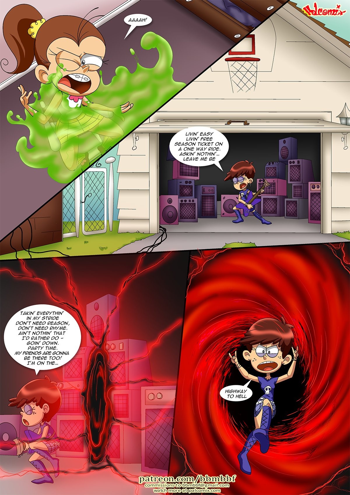 Six Sisters and a Portal porn comic picture 7