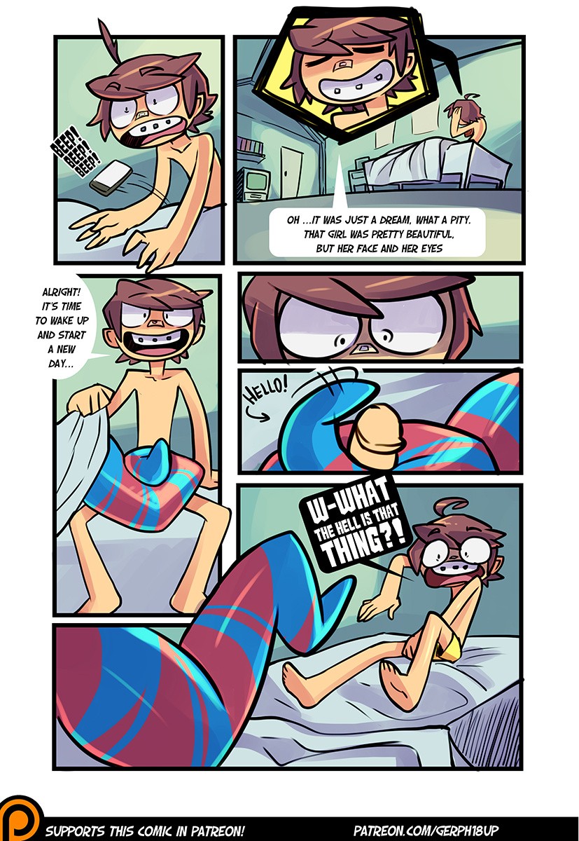 SkarpWorld 1: The Girl with sharp teeth porn comic picture 5