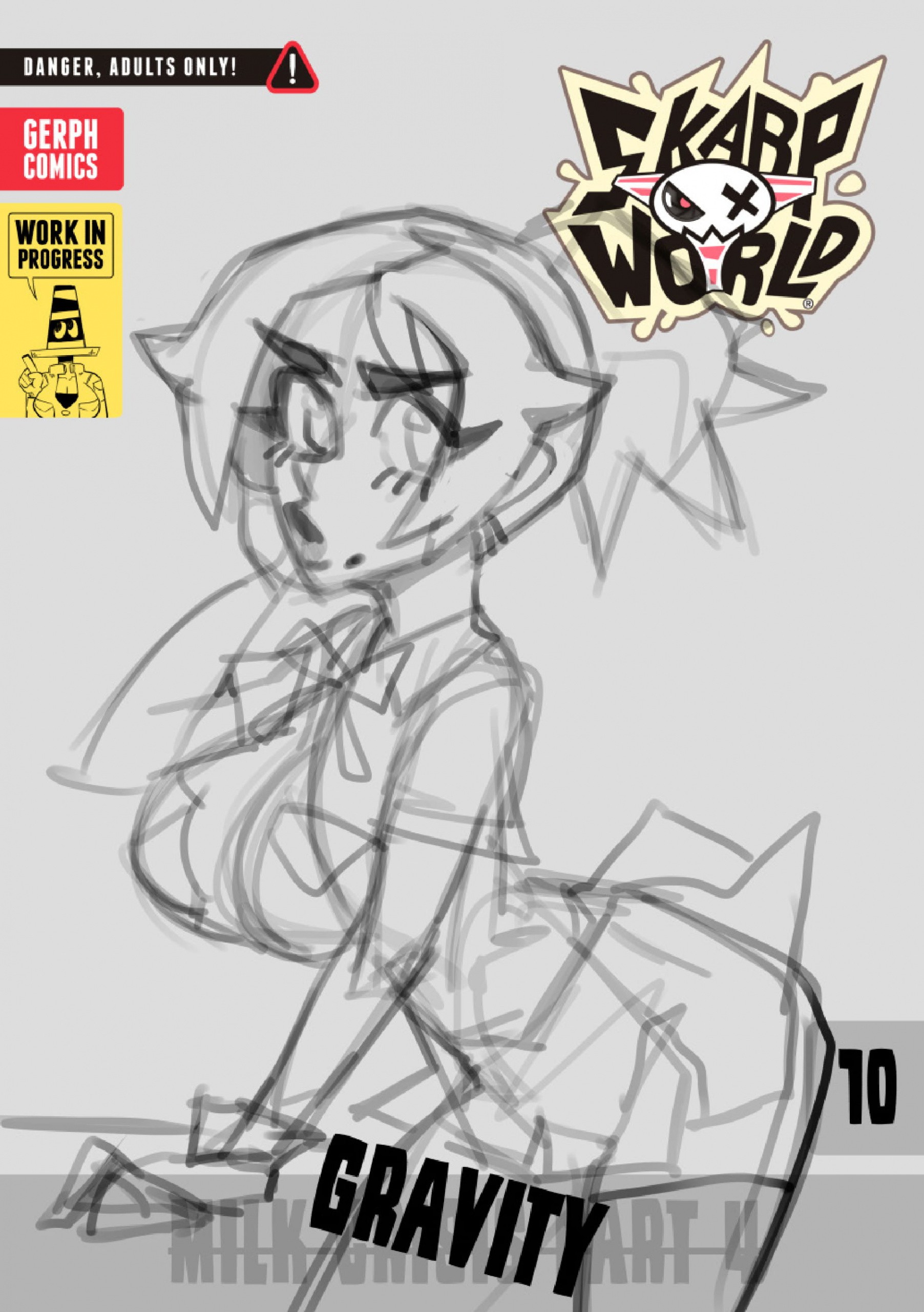 Skarpworld 10: Milk Crisis 4 - Gravity porn comic picture 2