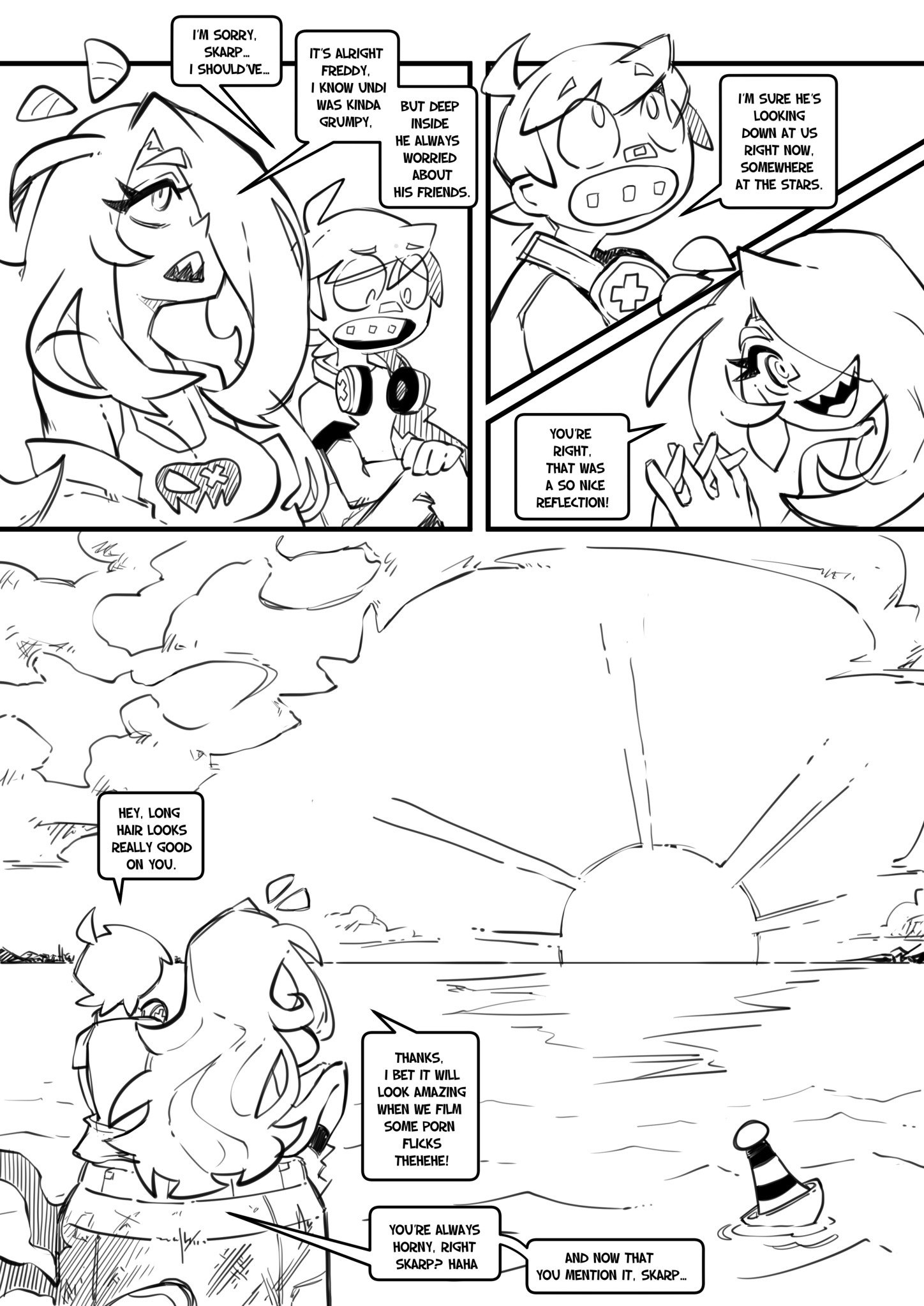 Skarpworld 10: Milk Crisis 4 - Gravity porn comic picture 34