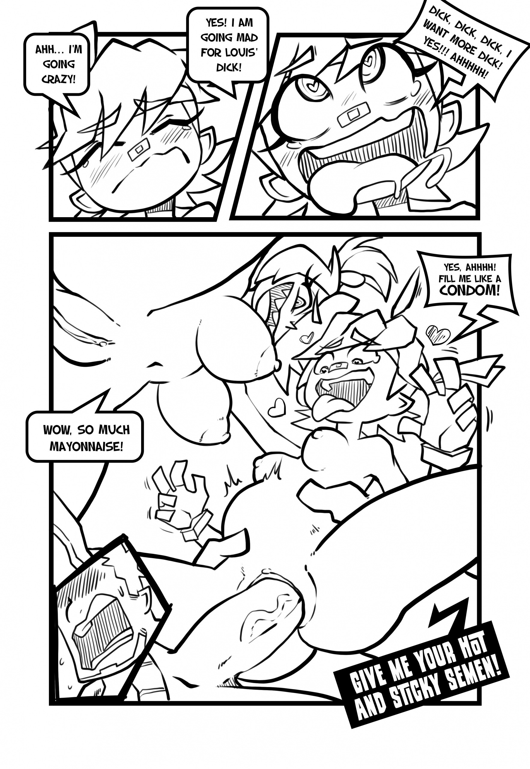 Skarpworld 3: Carrot Girl porn comic picture 23