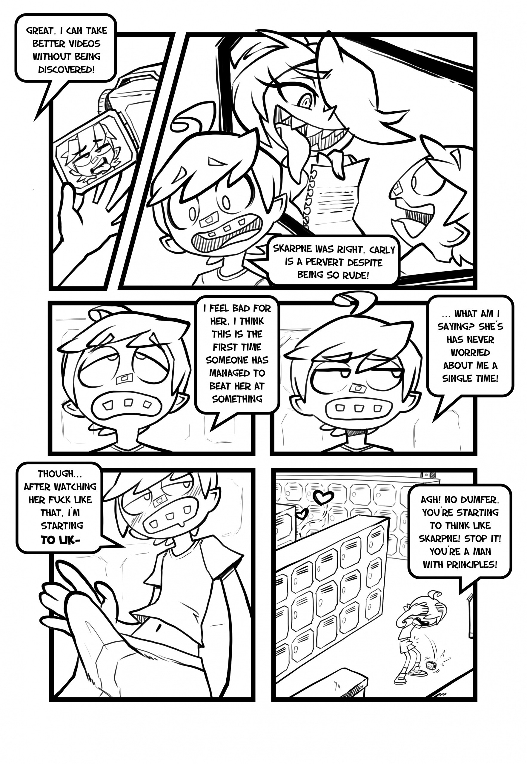 Skarpworld 3: Carrot Girl porn comic picture 25