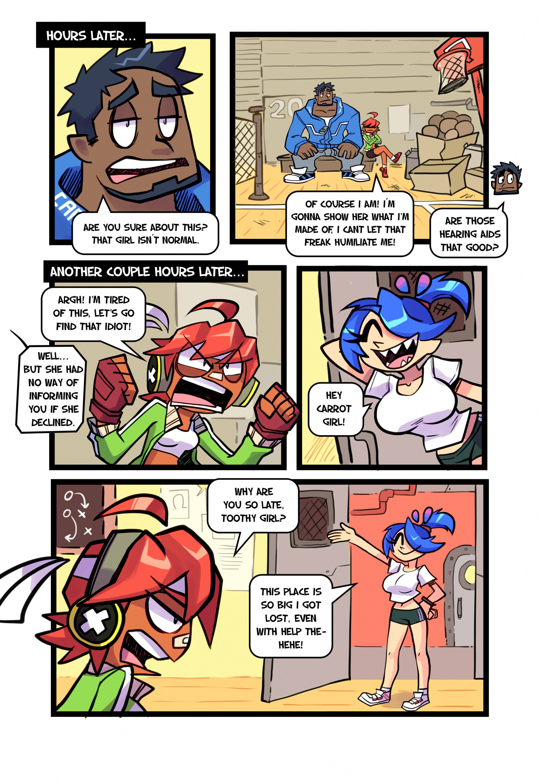 Skarpworld 3: Carrot Girl porn comic picture 9