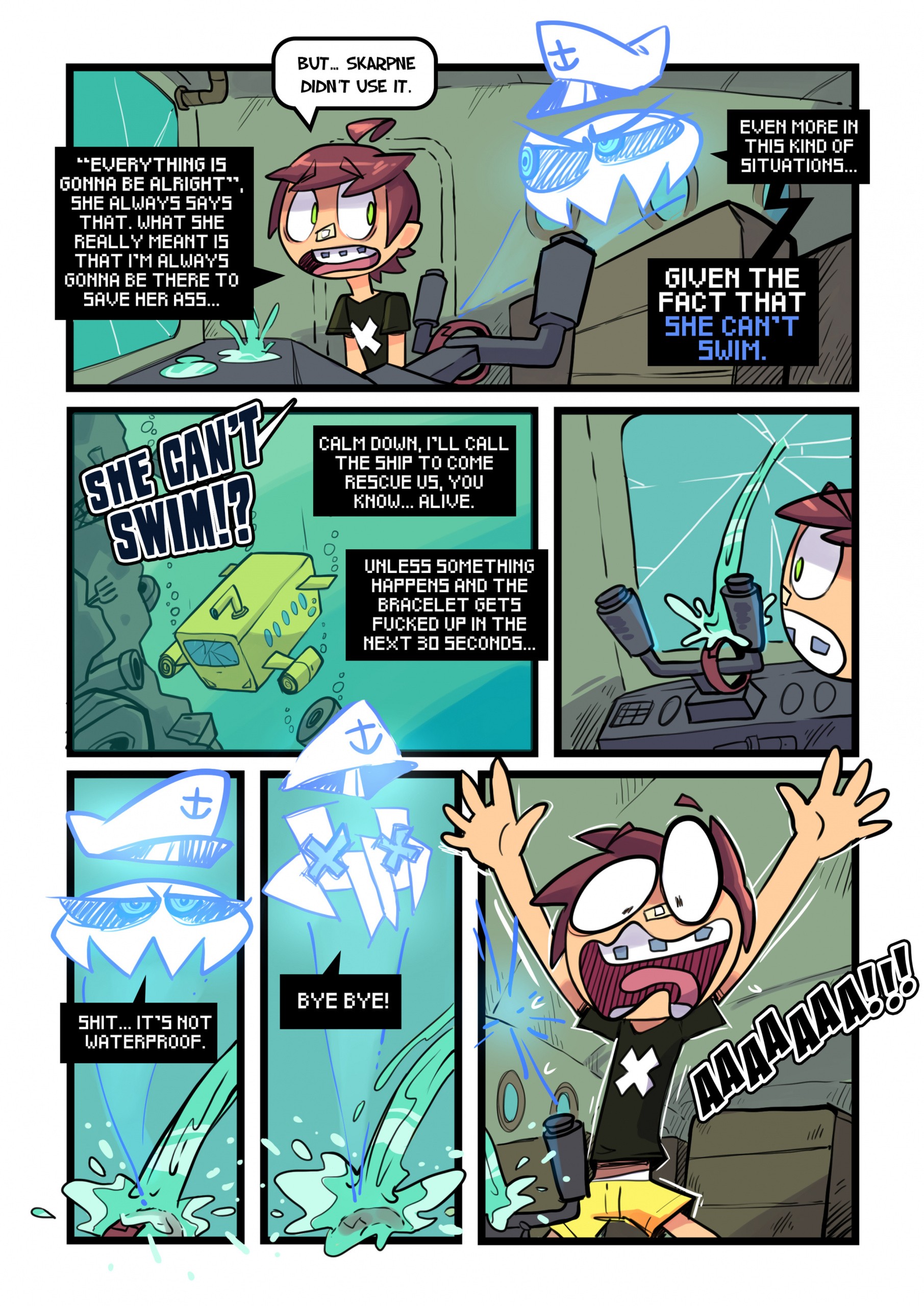 Skarpworld 4: 20,000 Loads Under Sea porn comic picture 18