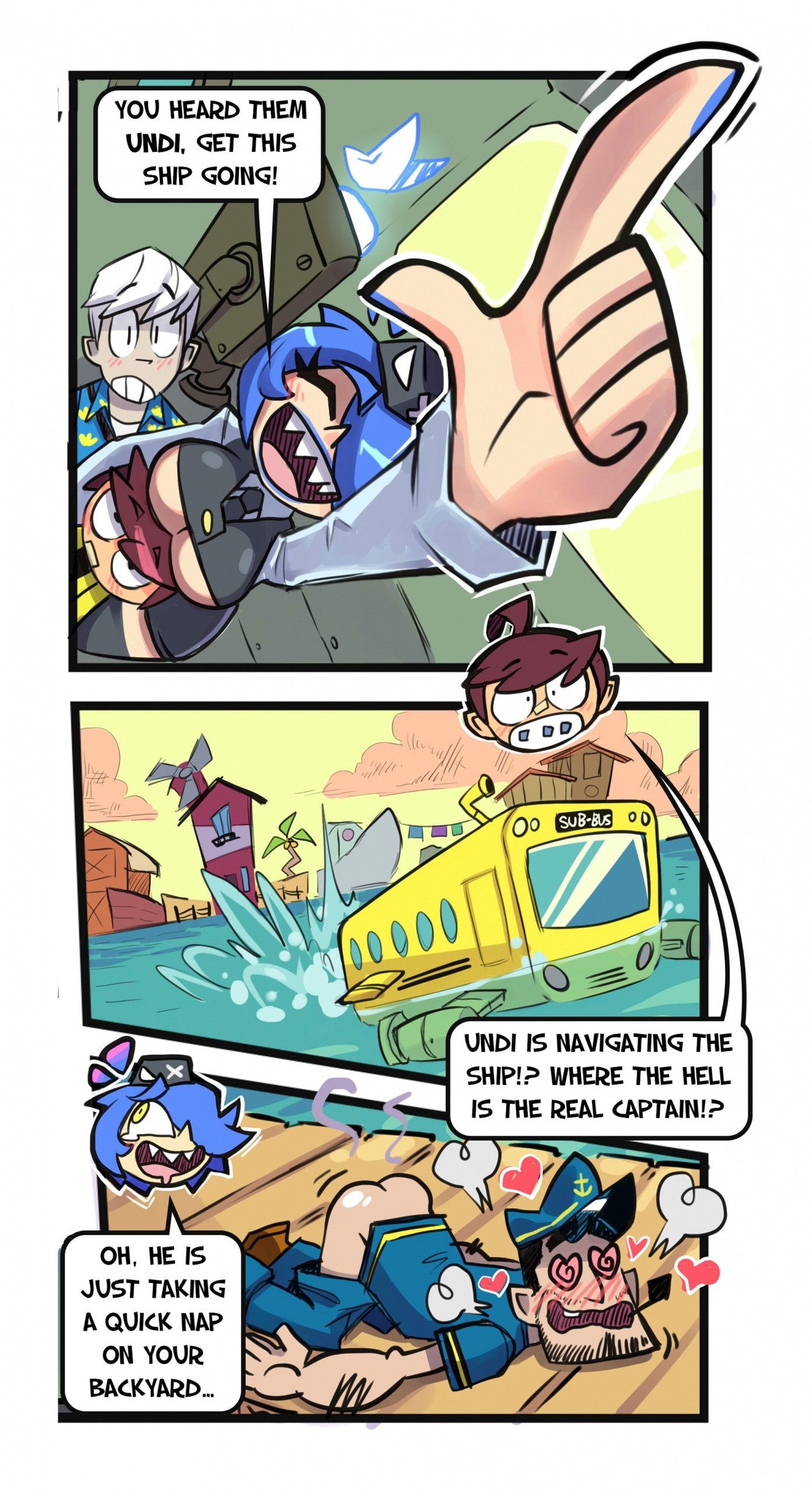 Skarpworld 4: 20,000 Loads Under Sea porn comic picture 2