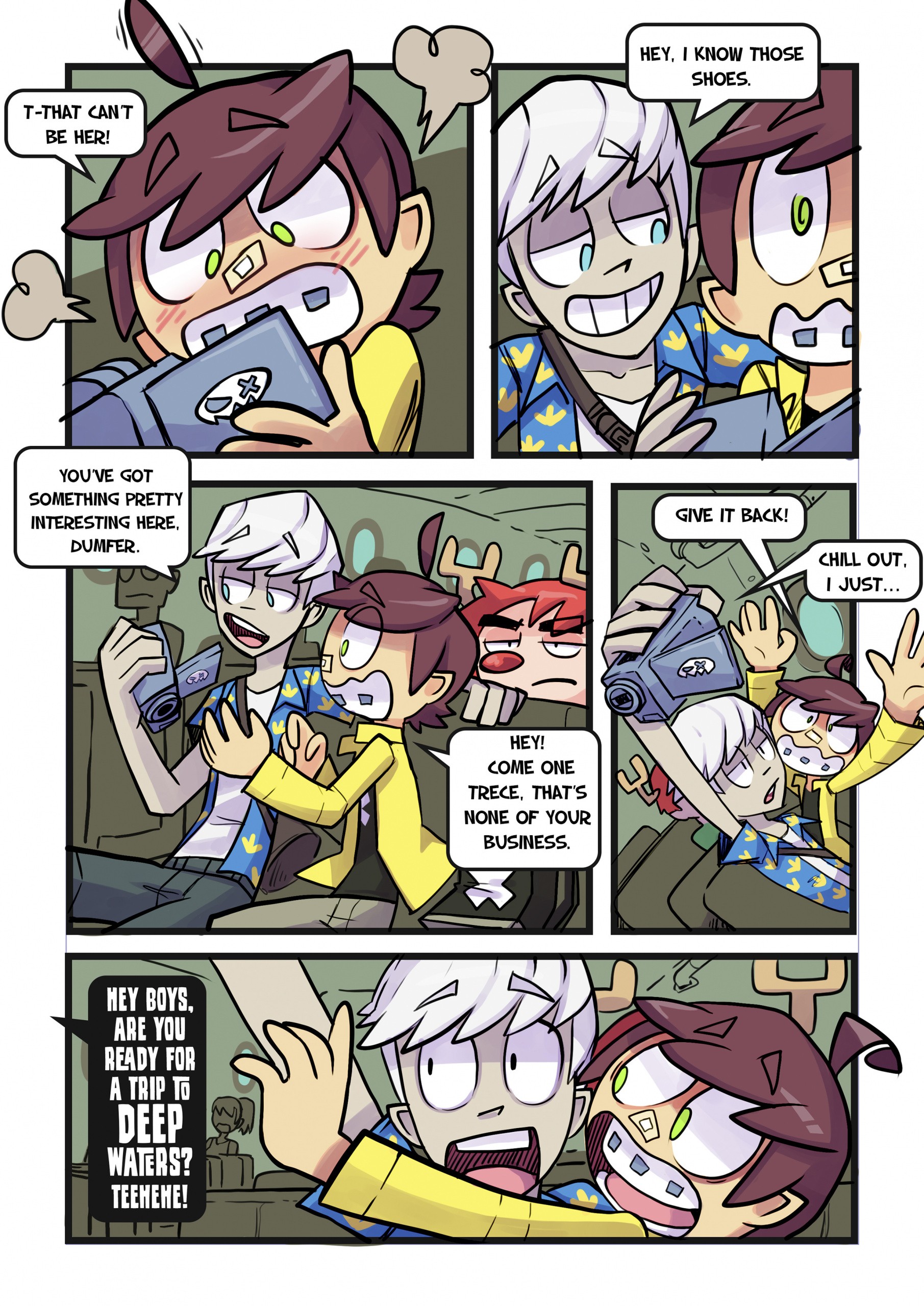 Skarpworld 4: 20,000 Loads Under Sea porn comic picture 3