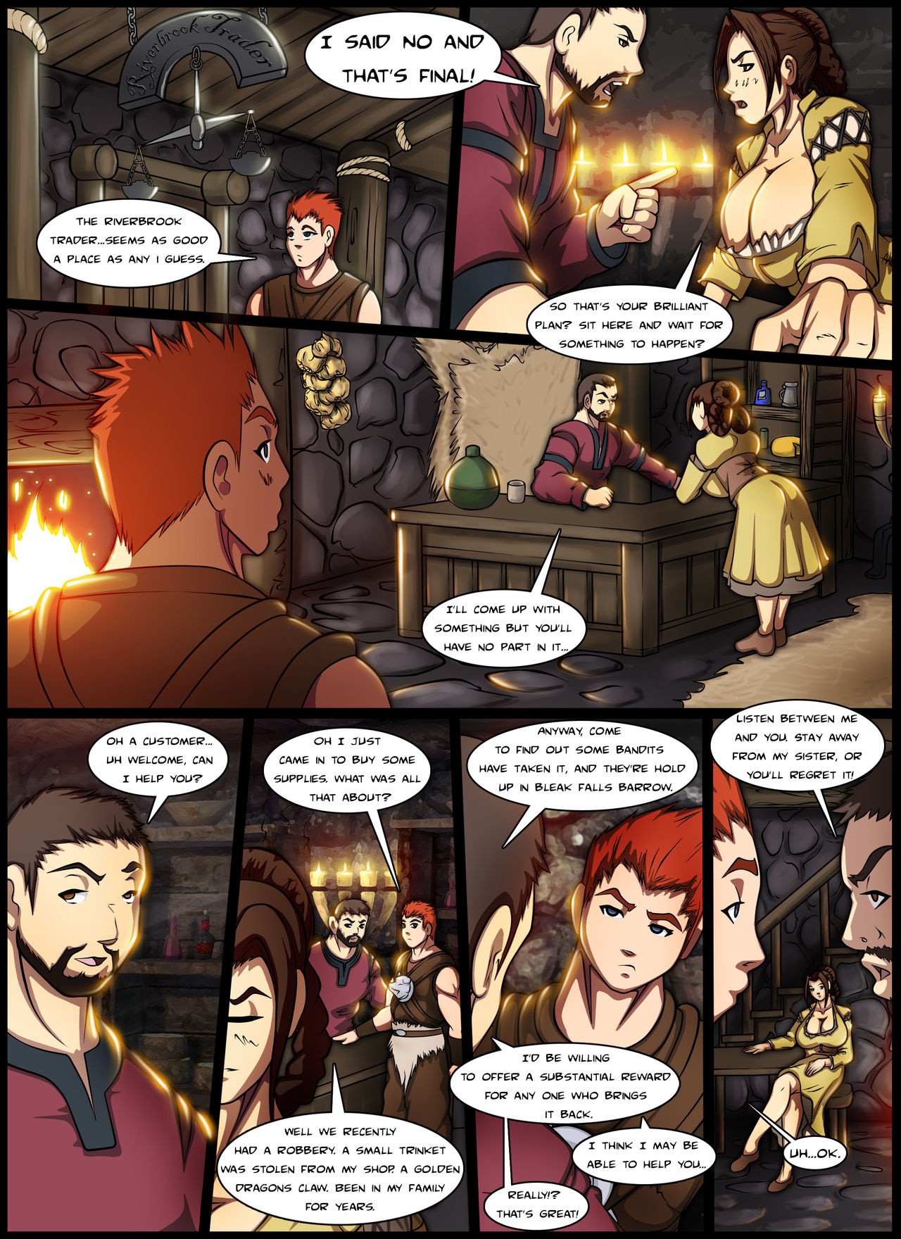 Skyrift #1 porn comic picture 12