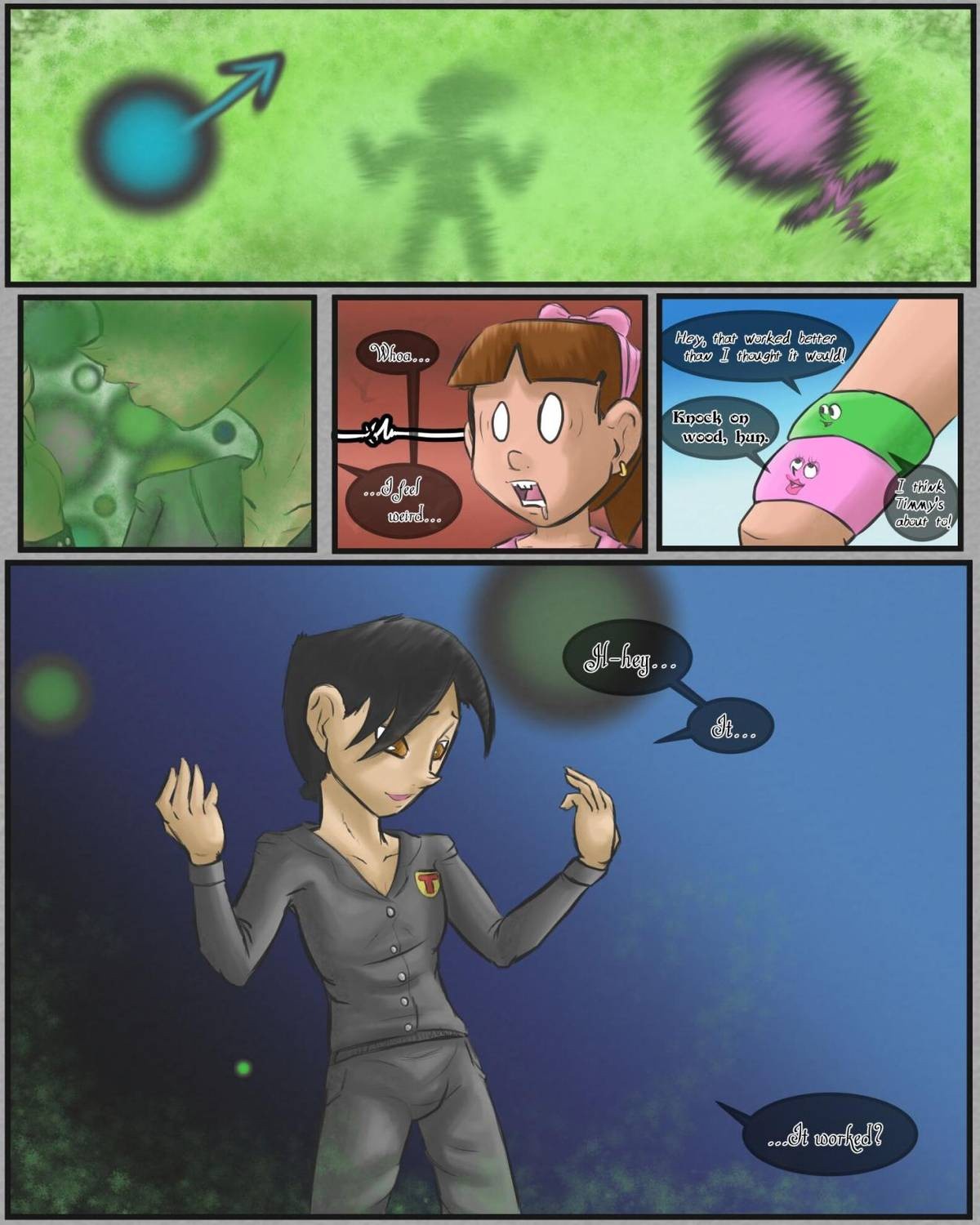 Sleepover Surprise porn comic picture 16