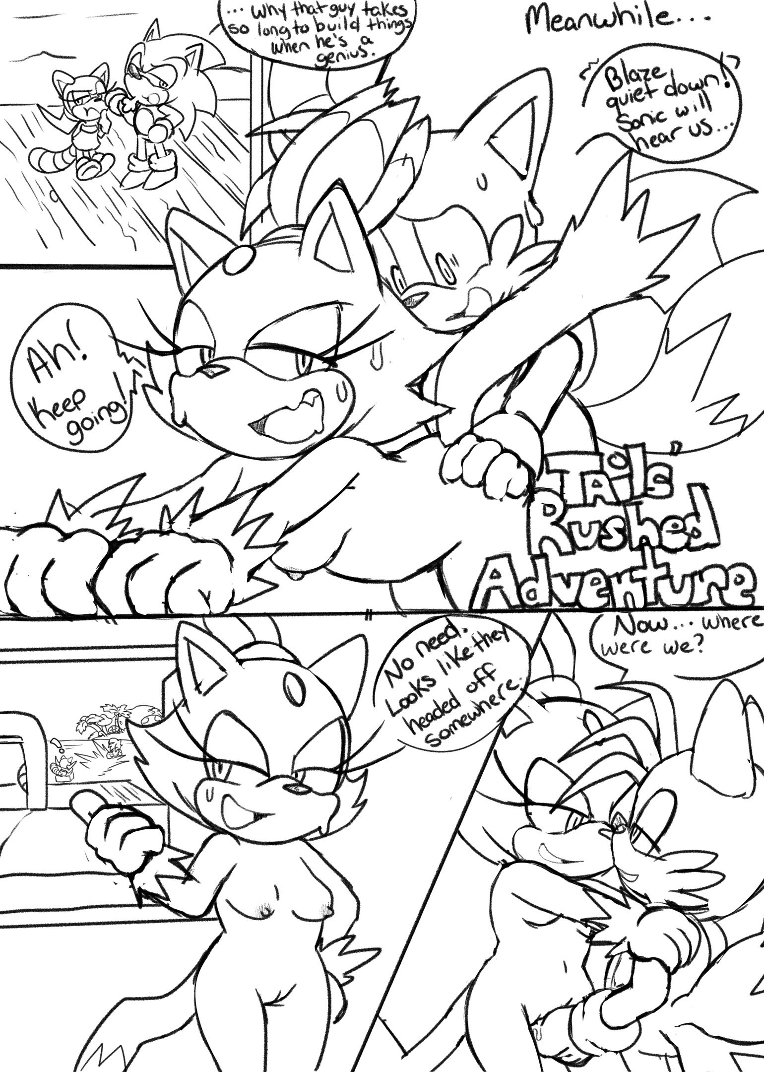 Sonic & Marine New Venture! porn comic picture 10