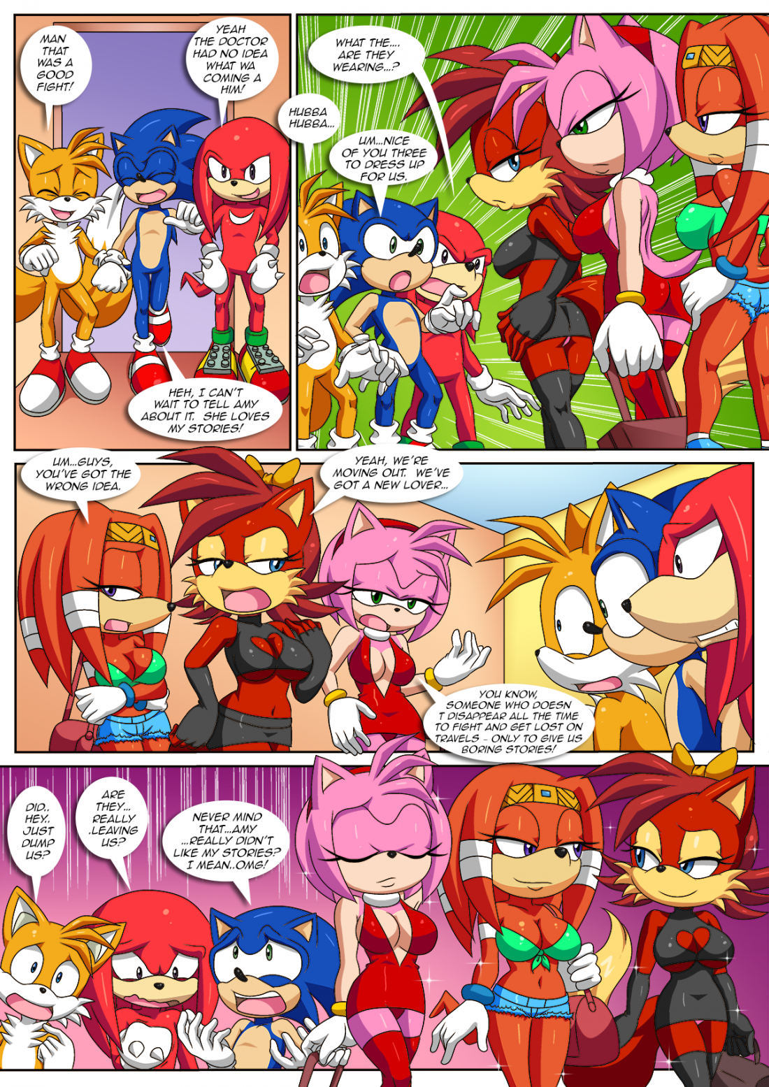 Sonically Sapphic Story porn comic picture 16
