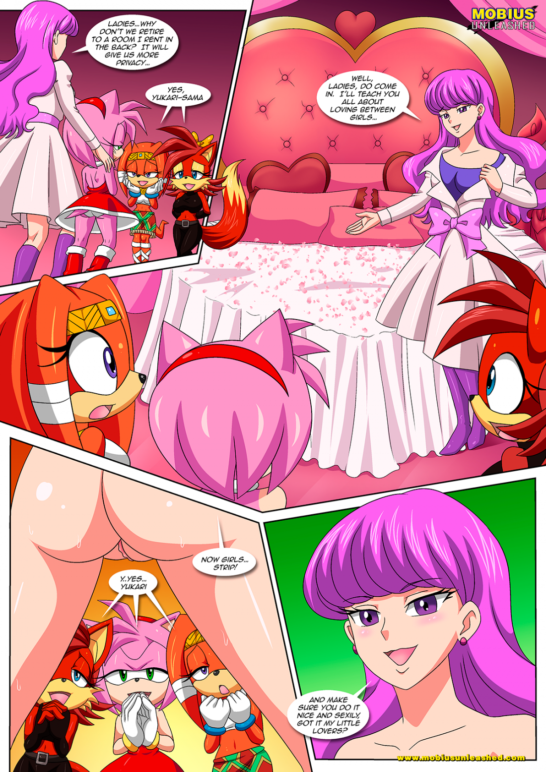 Sonically Sapphic Story porn comic picture 8