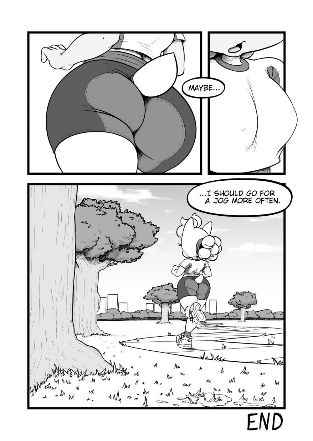 Sophie's Workout porn comic picture 11