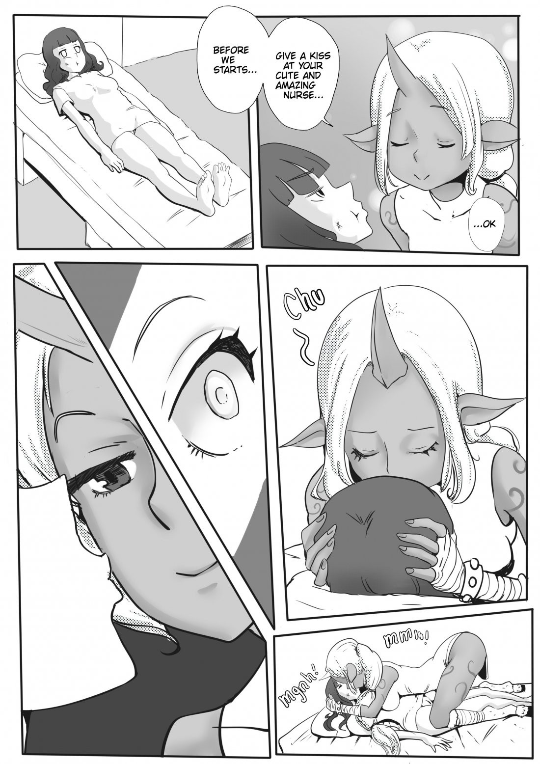 Soraka week 4 - "Medical service" porn comic picture 3