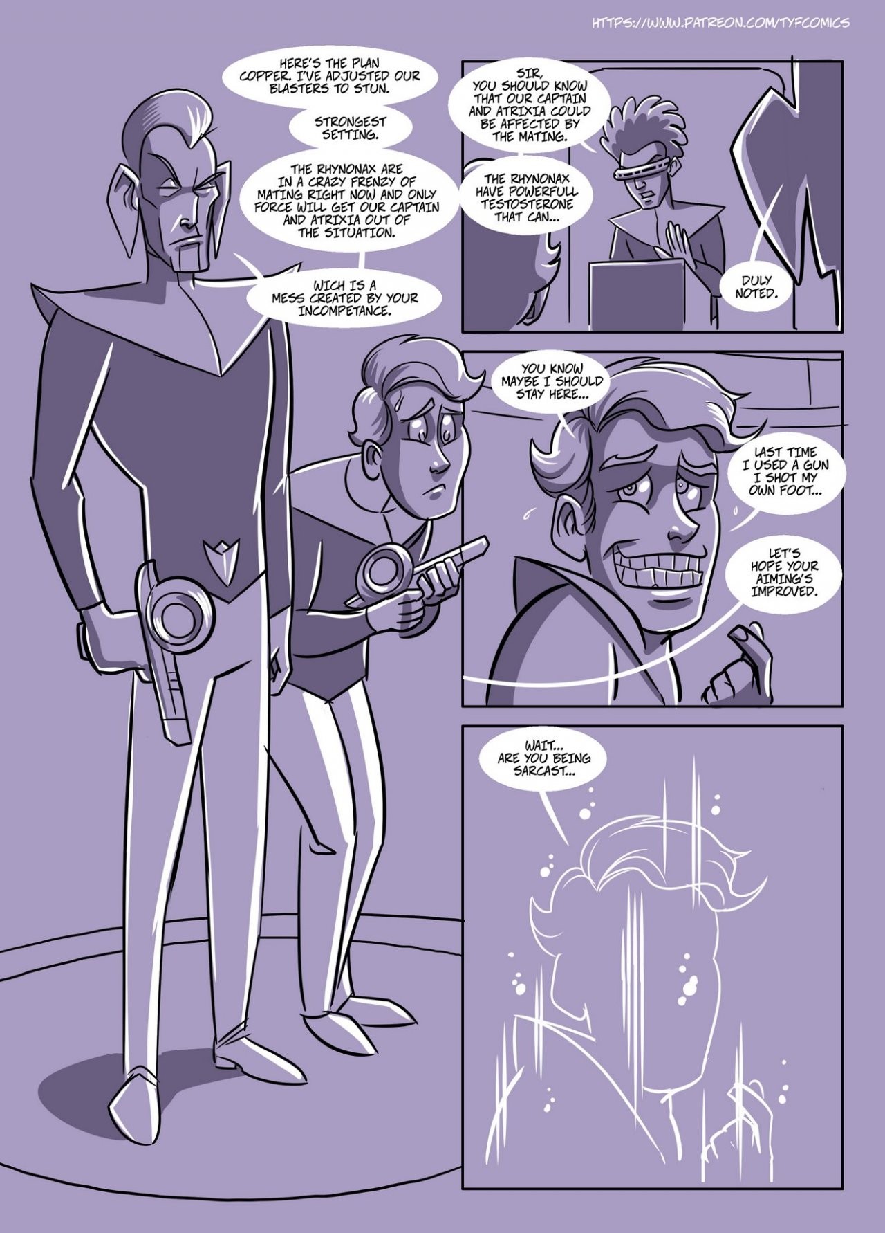 Space Trexxie porn comic picture 12