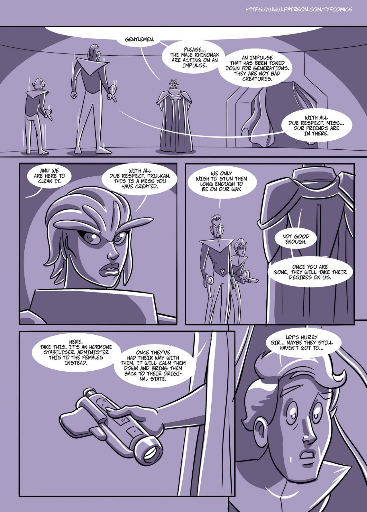 Space Trexxie porn comic picture 13