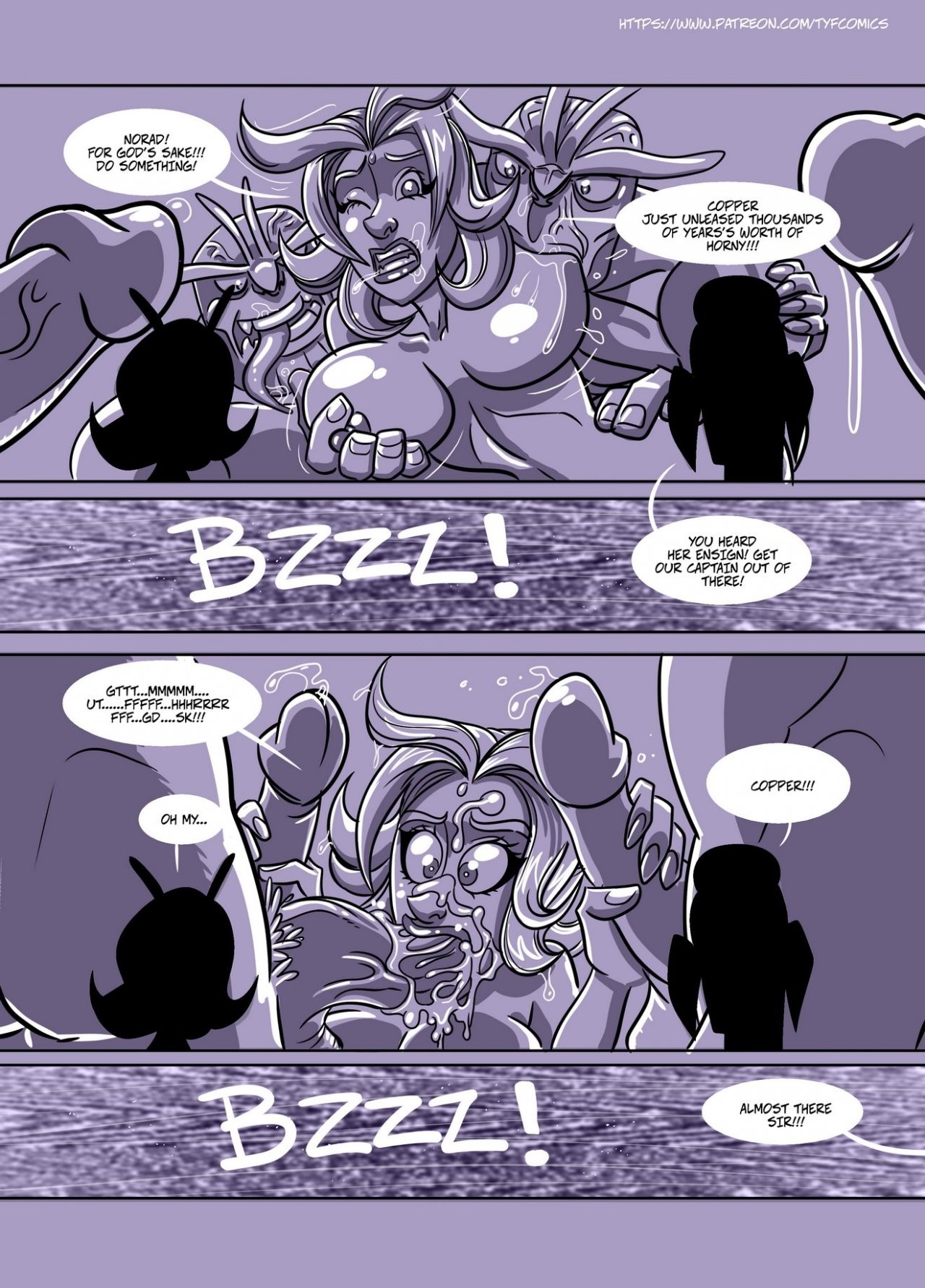 Space Trexxie porn comic picture 8