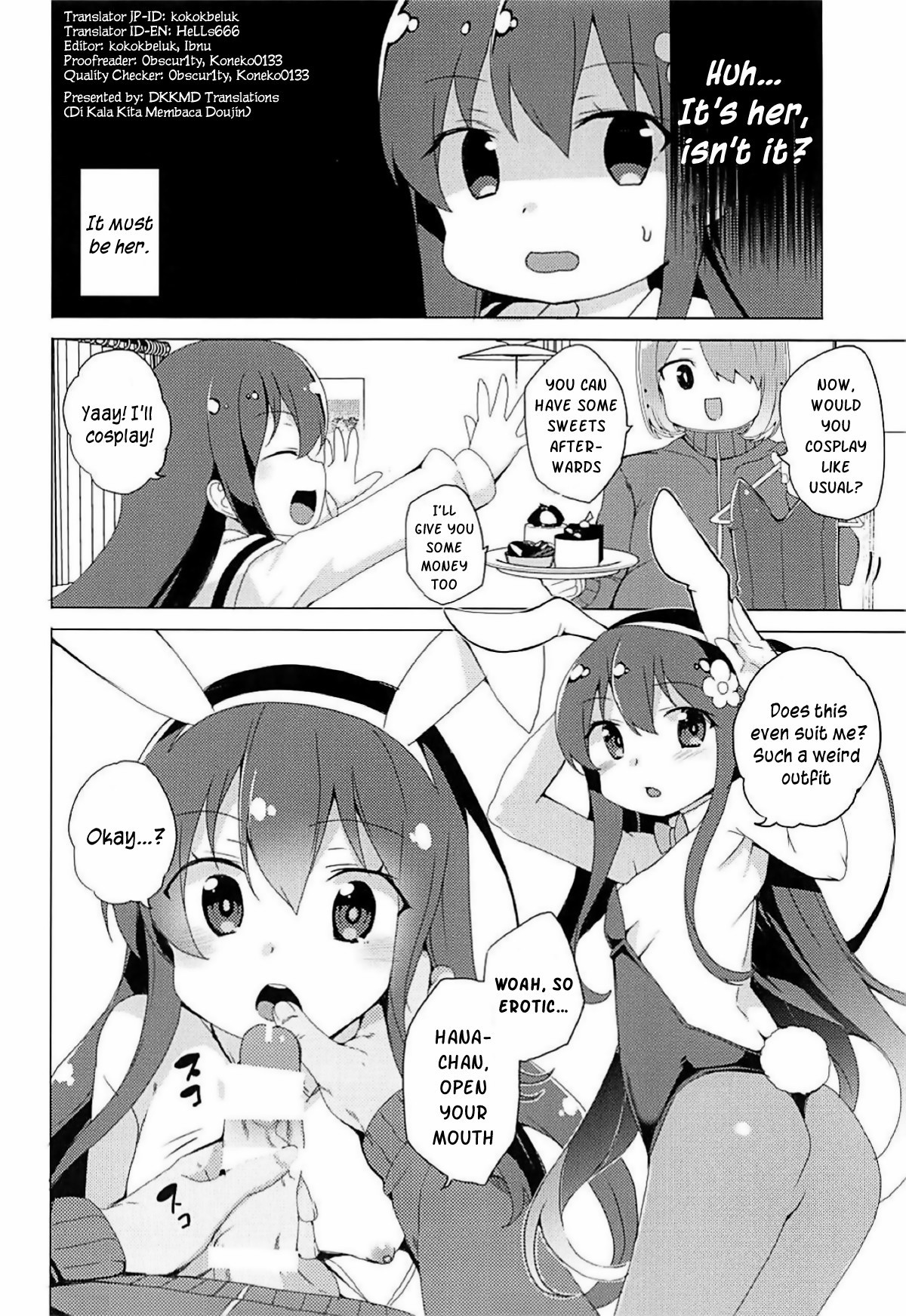 Sperm Flew Down to Me! hentai manga picture 5