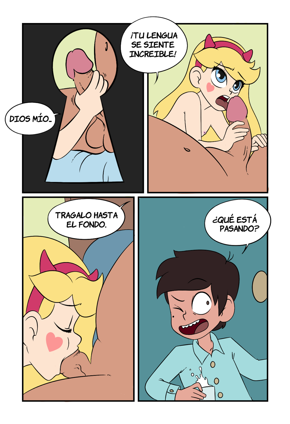 Star Vs el señor Diaz porn comic picture 3