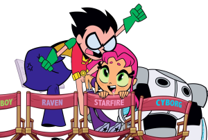 Starfire Go to Hollywood porn comic picture 1