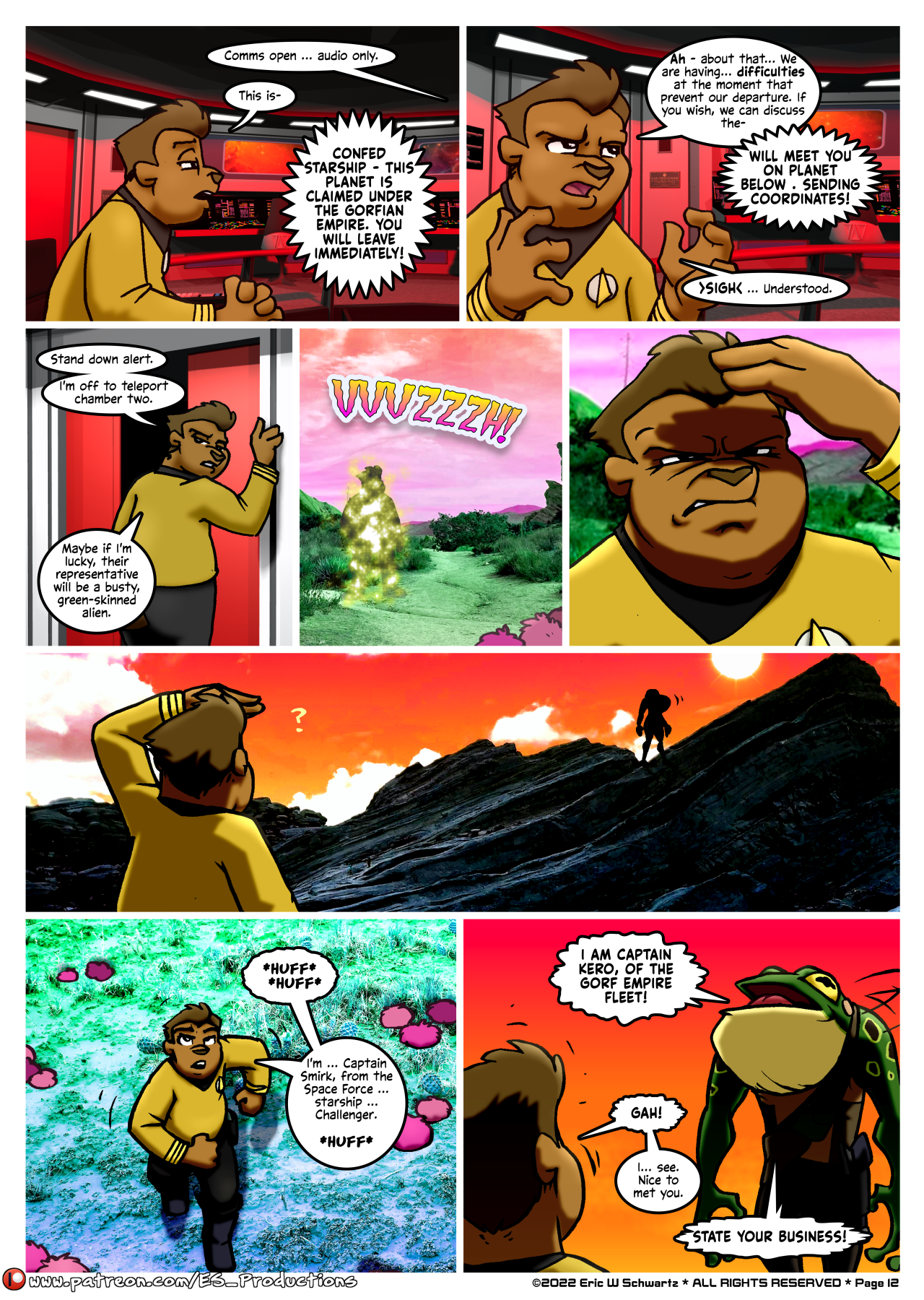 Stellar Voyages: The naked never porn comic picture 13