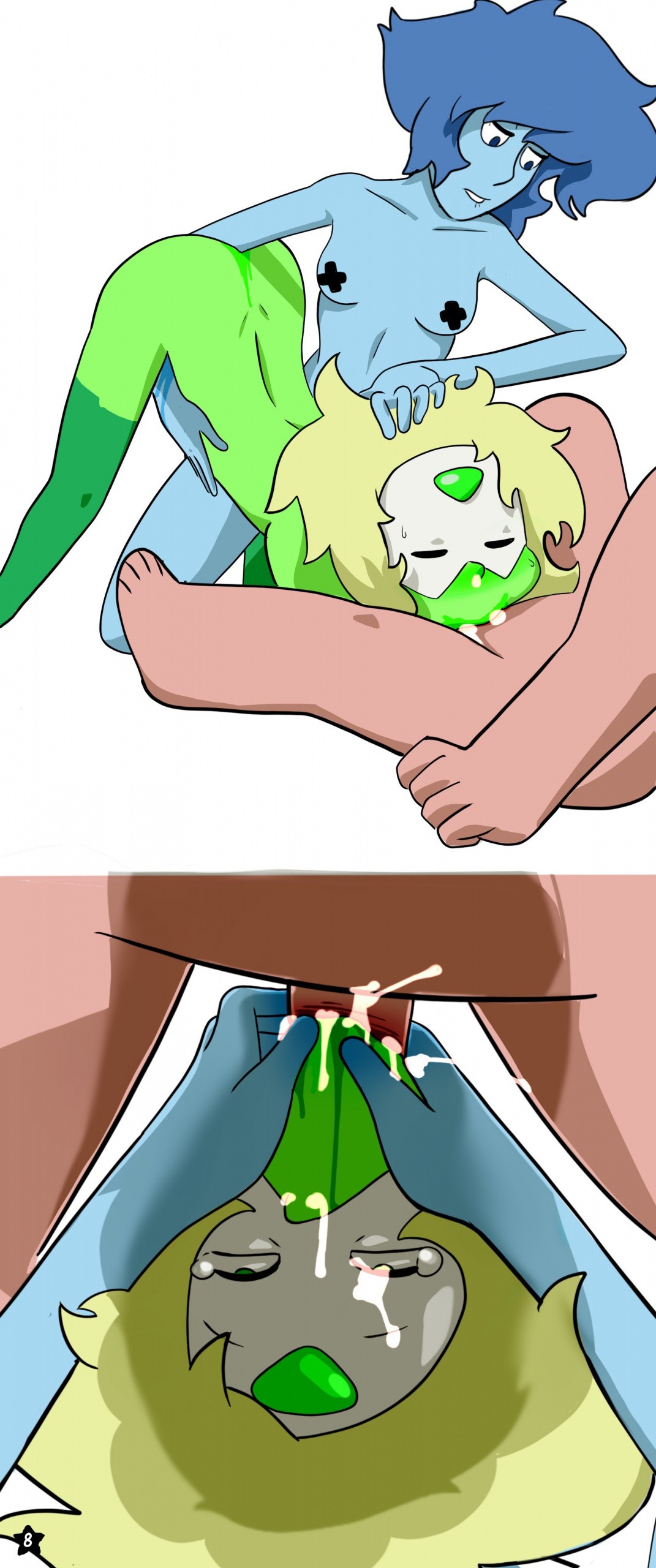 Steven and Lapidot porn comic picture 8