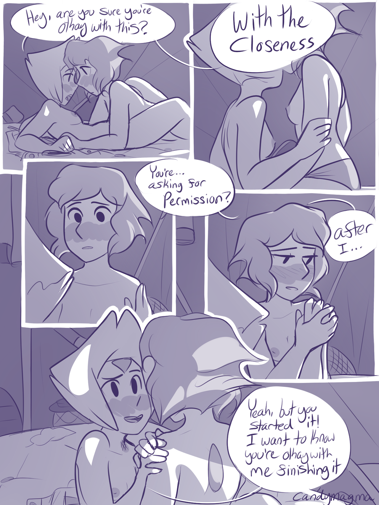 Steven Universe Candymagma porn comic picture 25