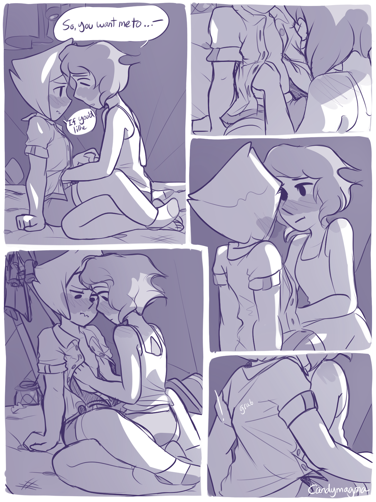 Steven Universe Candymagma porn comic picture 7