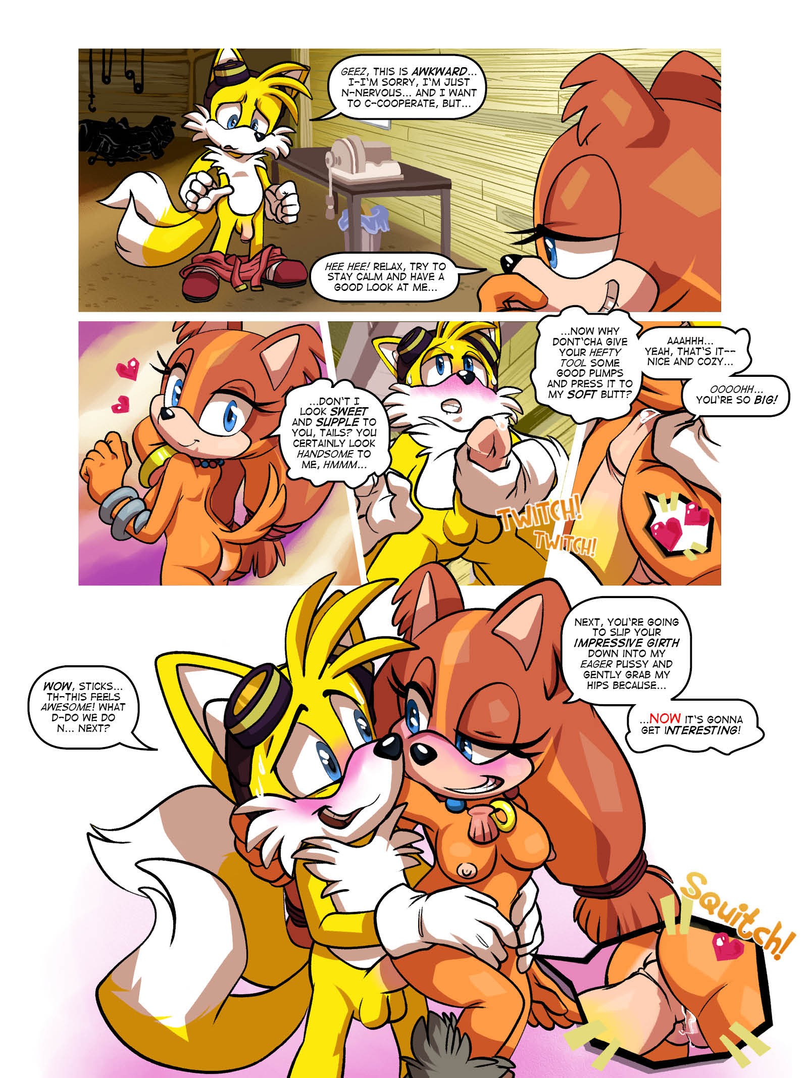 Sticks and Bones porn comic picture 4