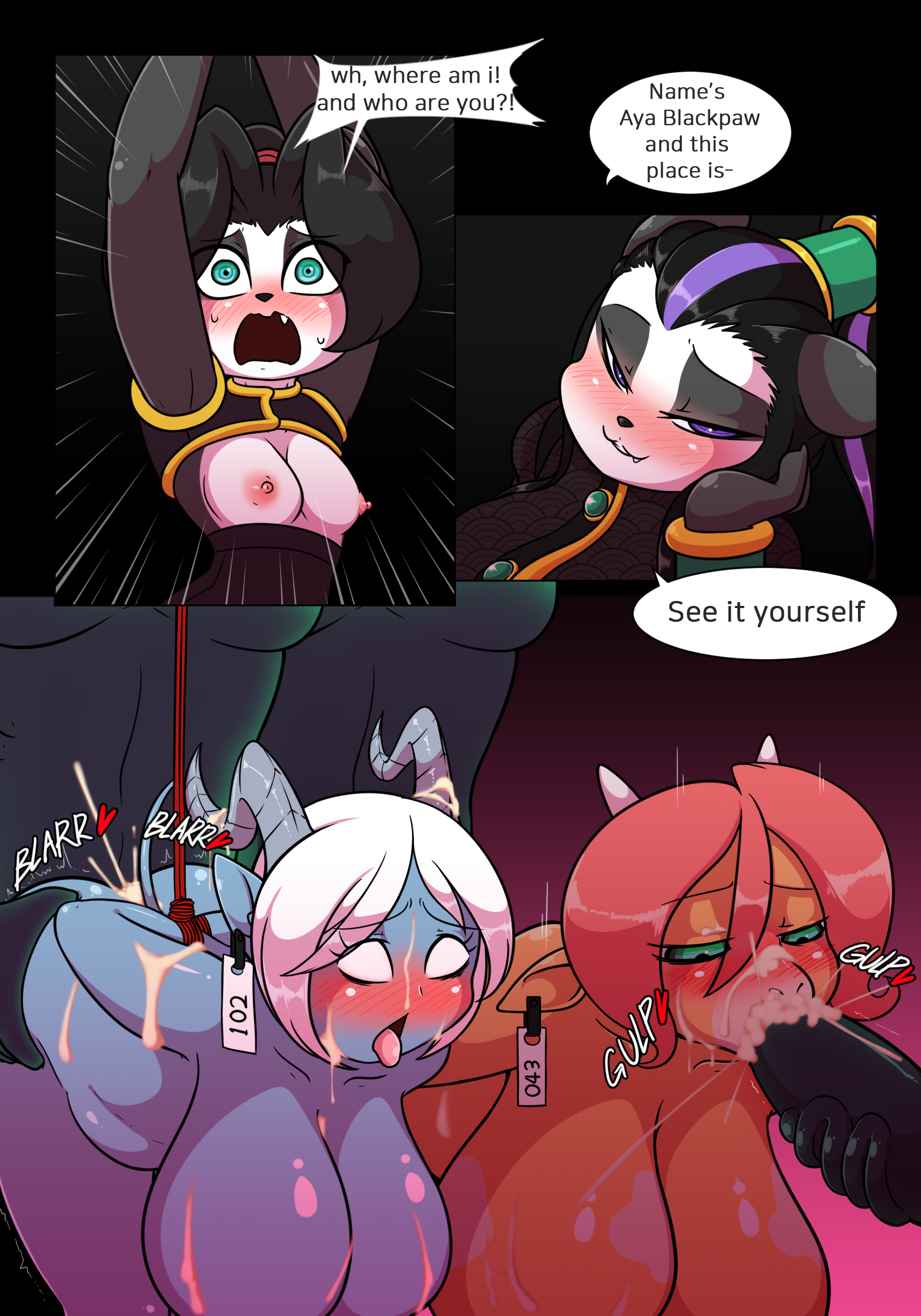 Story of The Town panda and The Сountry panda porn comic picture 14